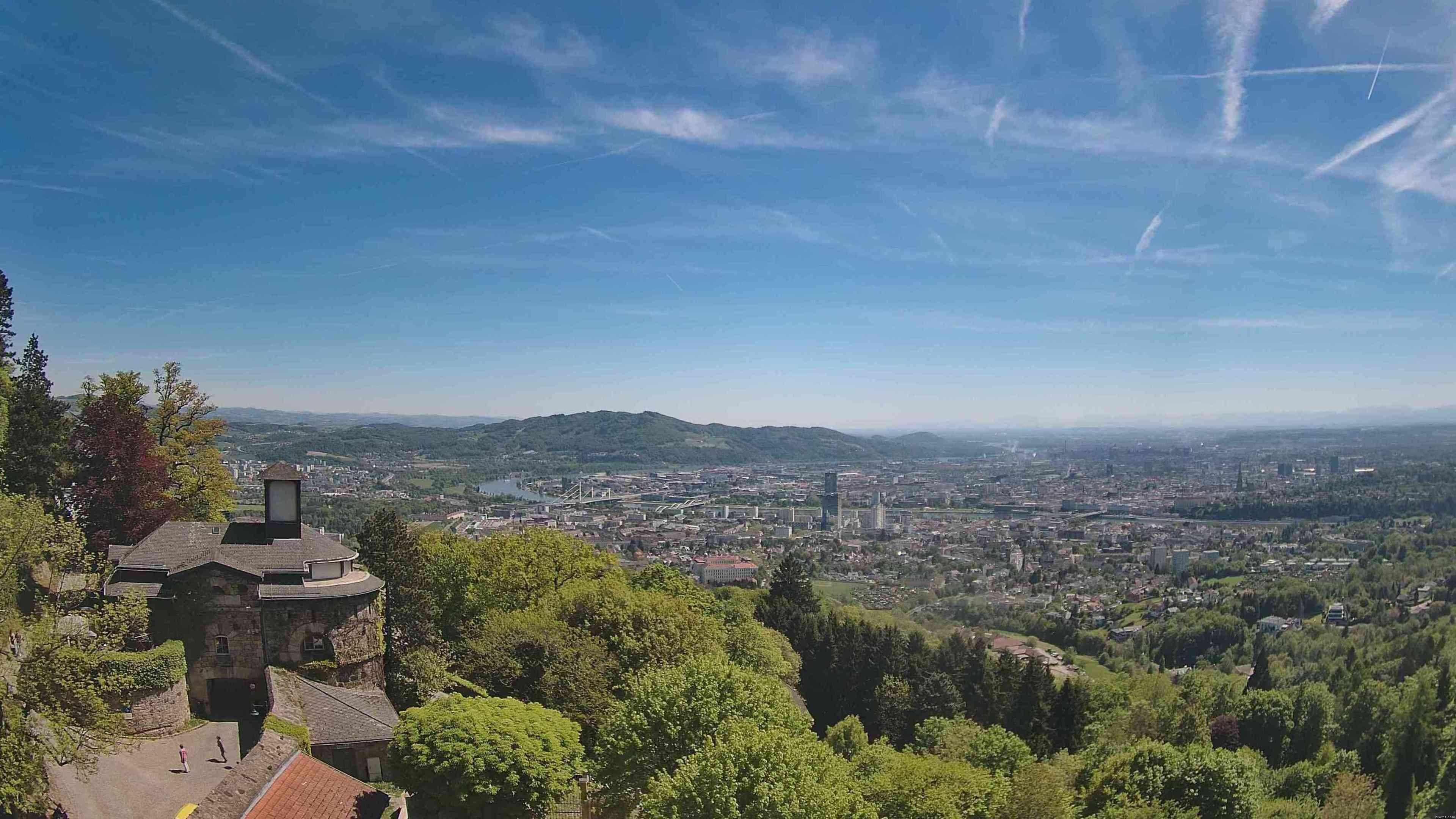 Archiv Foto Webcam Linz: Hauptplatz und Altstadt