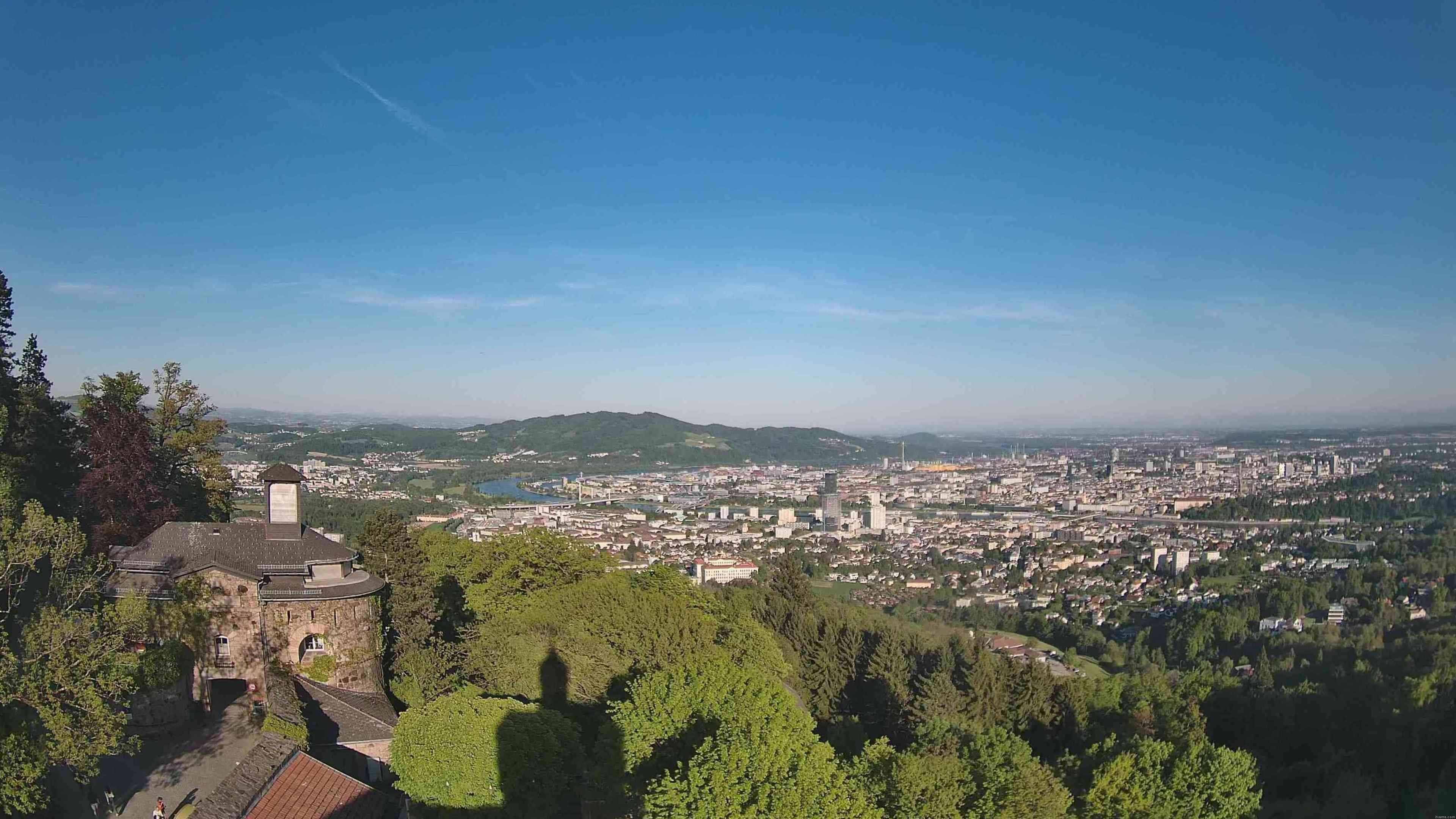Archiv Foto Webcam Linz: Hauptplatz und Altstadt