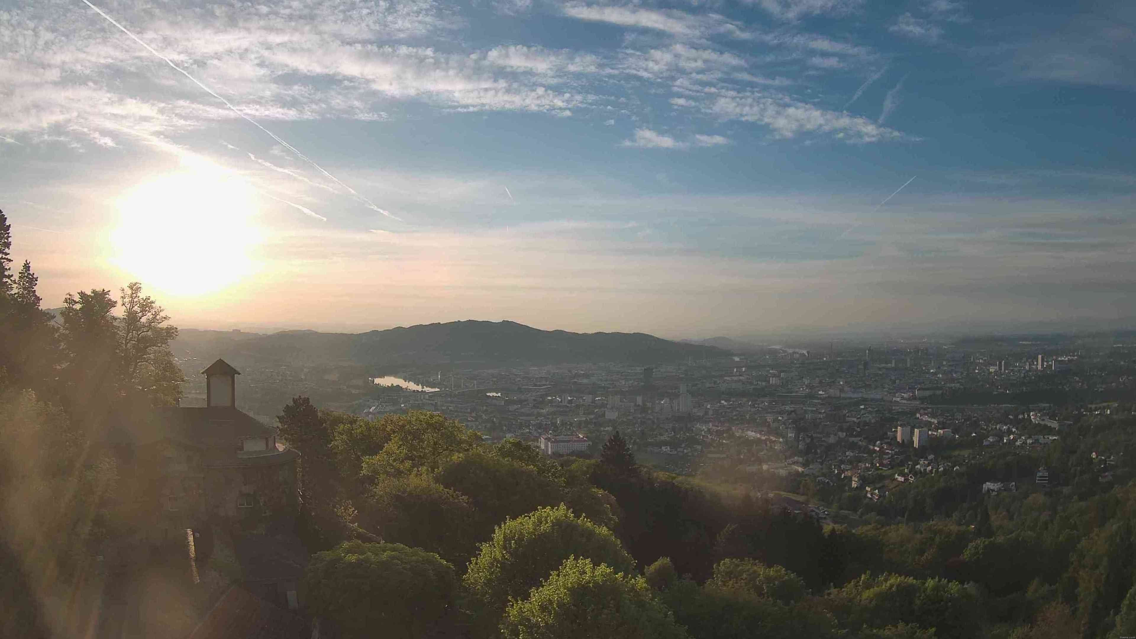 Archiv Foto Webcam Linz: Hauptplatz und Altstadt