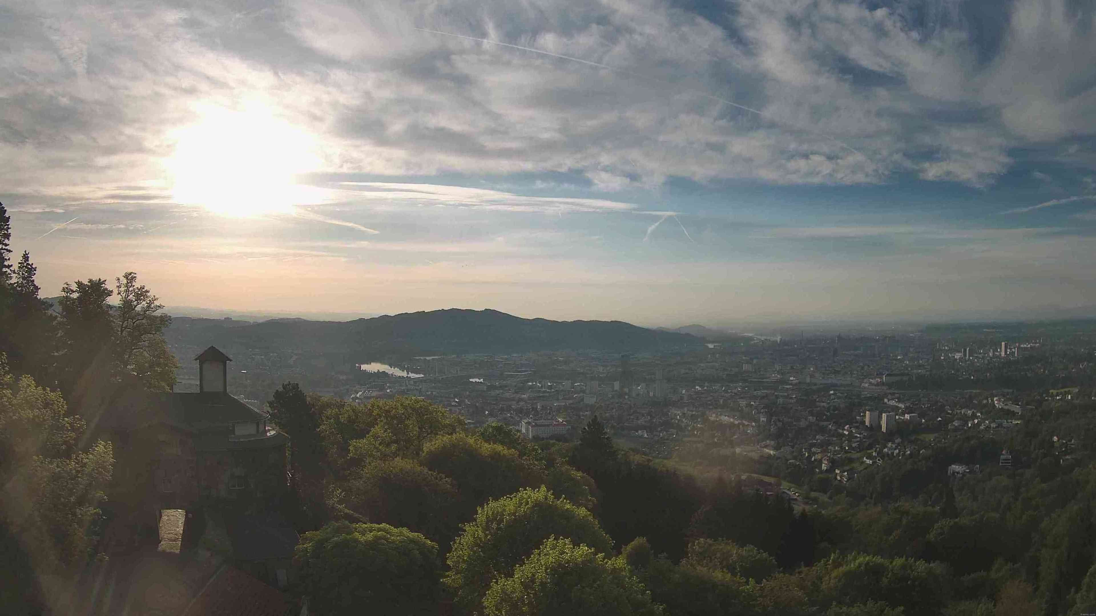Archiv Foto Webcam Linz: Hauptplatz und Altstadt