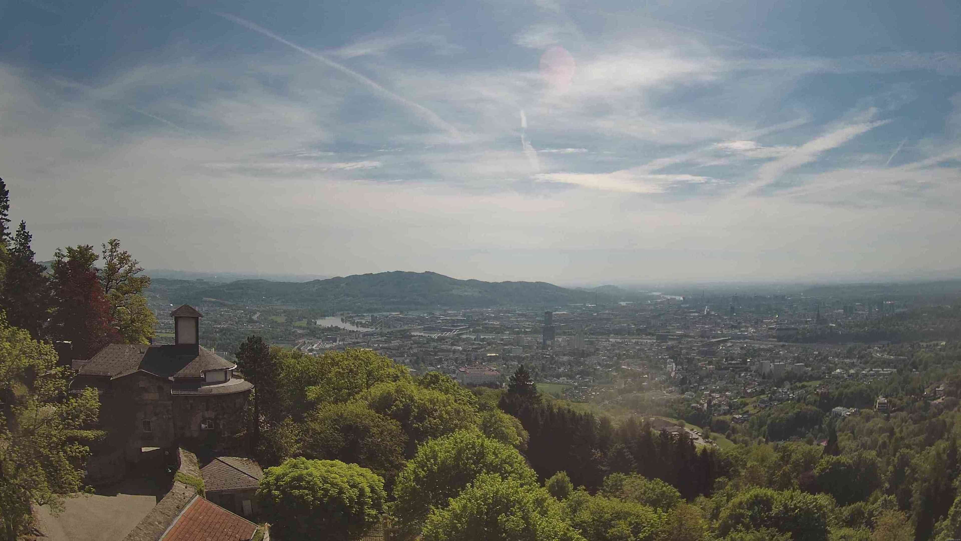 Archiv Foto Webcam Linz: Hauptplatz und Altstadt