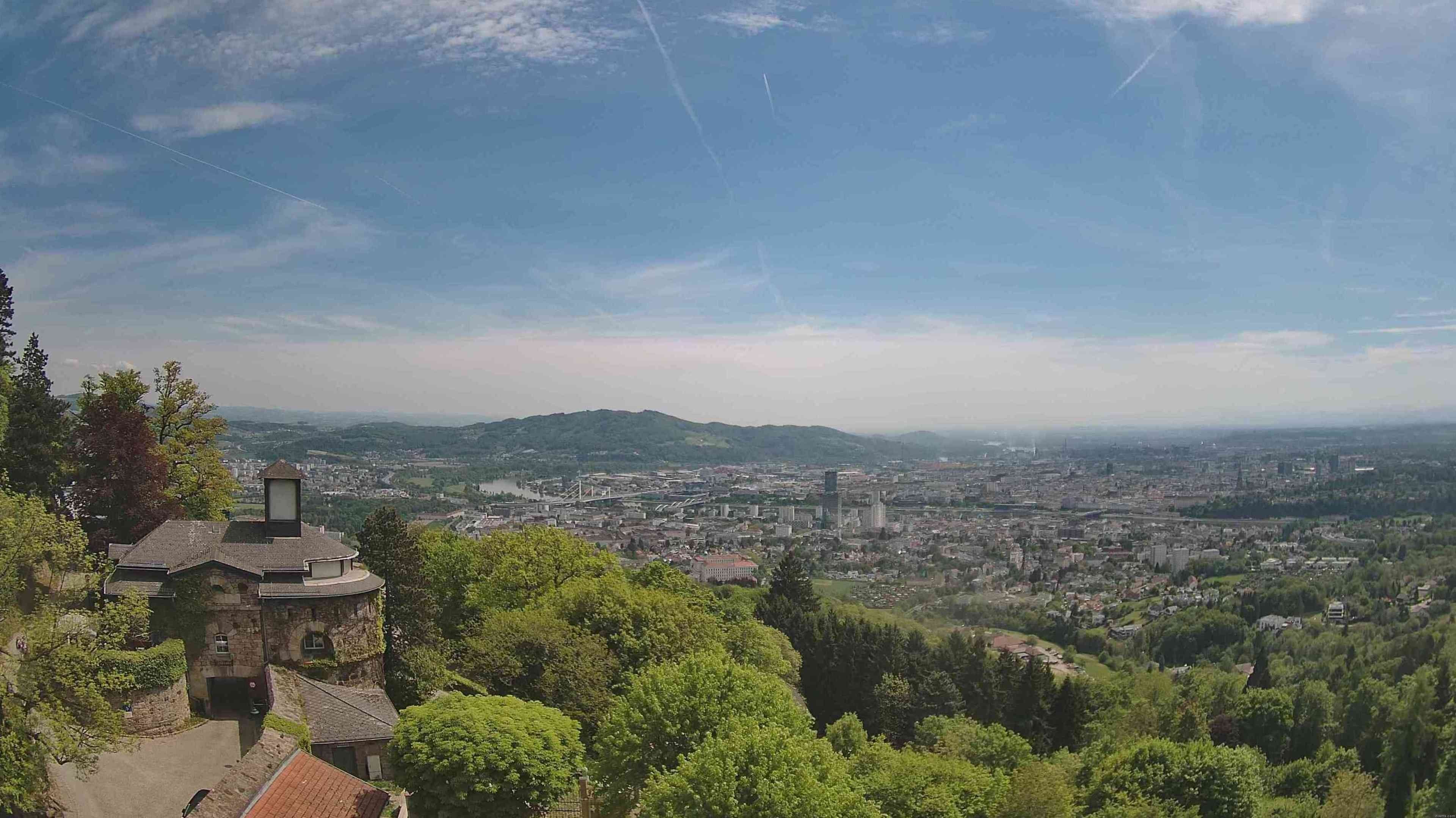 Archiv Foto Webcam Linz: Hauptplatz und Altstadt
