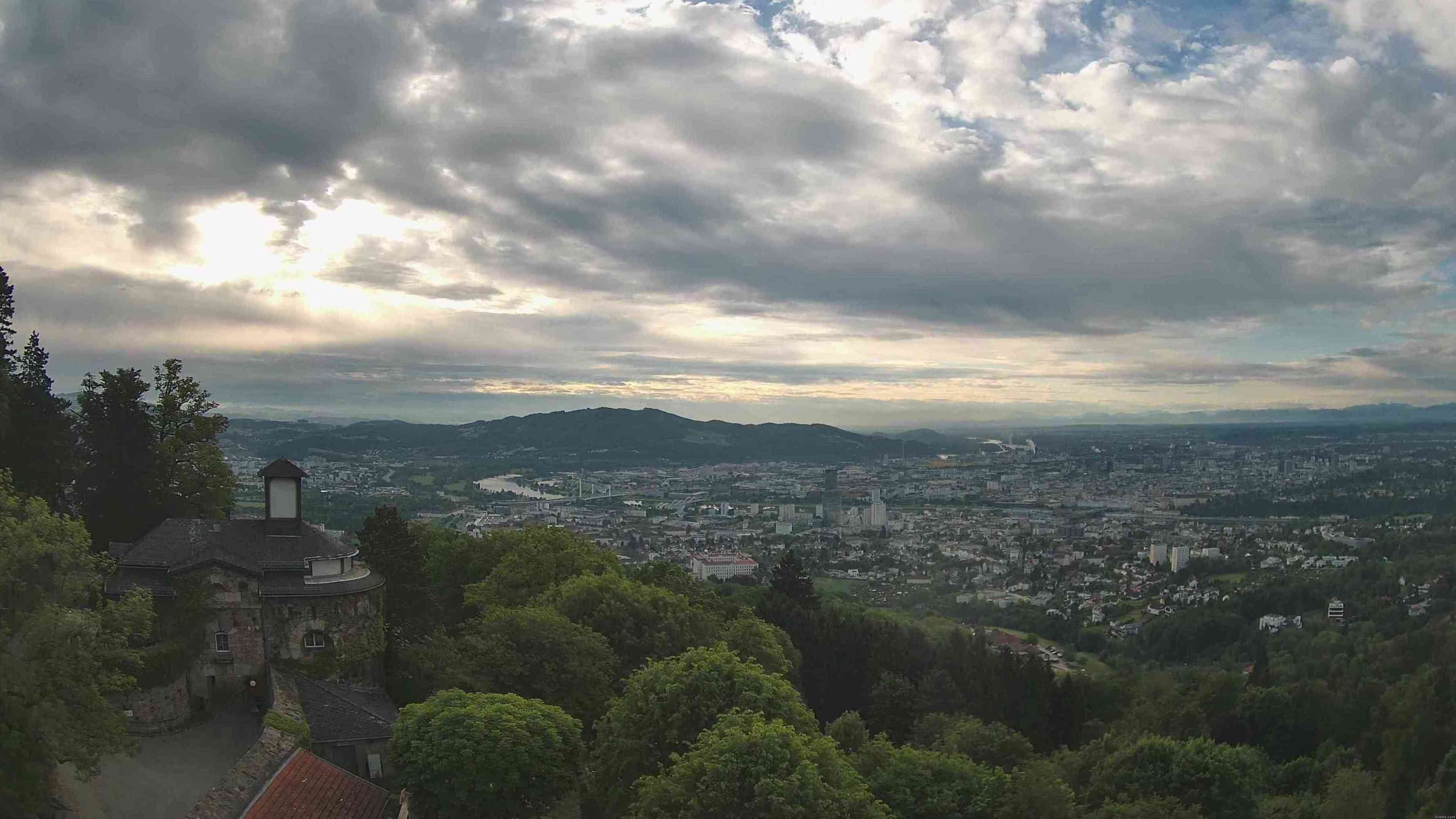 Archiv Foto Webcam Linz: Hauptplatz und Altstadt
