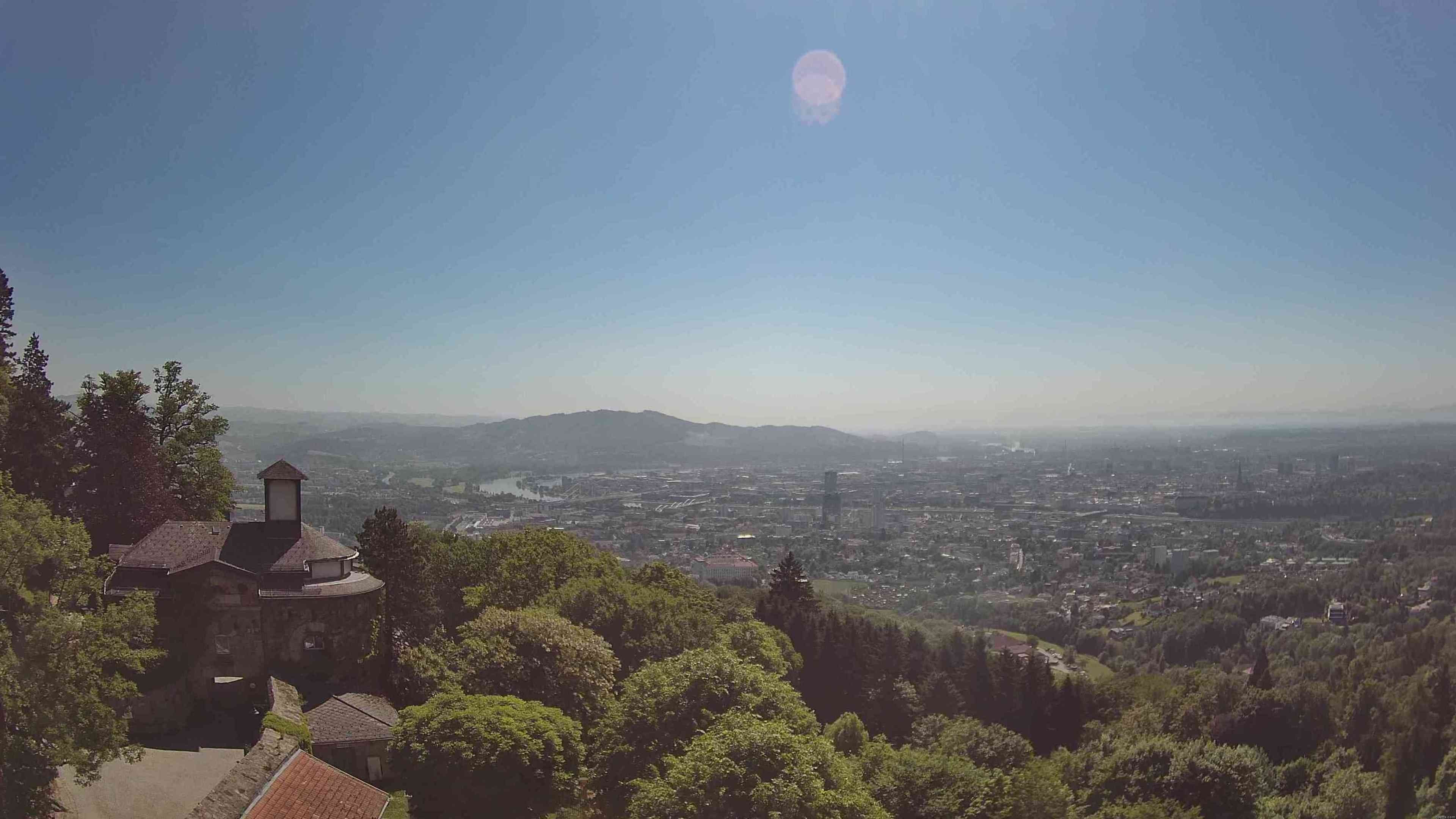 Archiv Foto Webcam Linz: Hauptplatz und Altstadt
