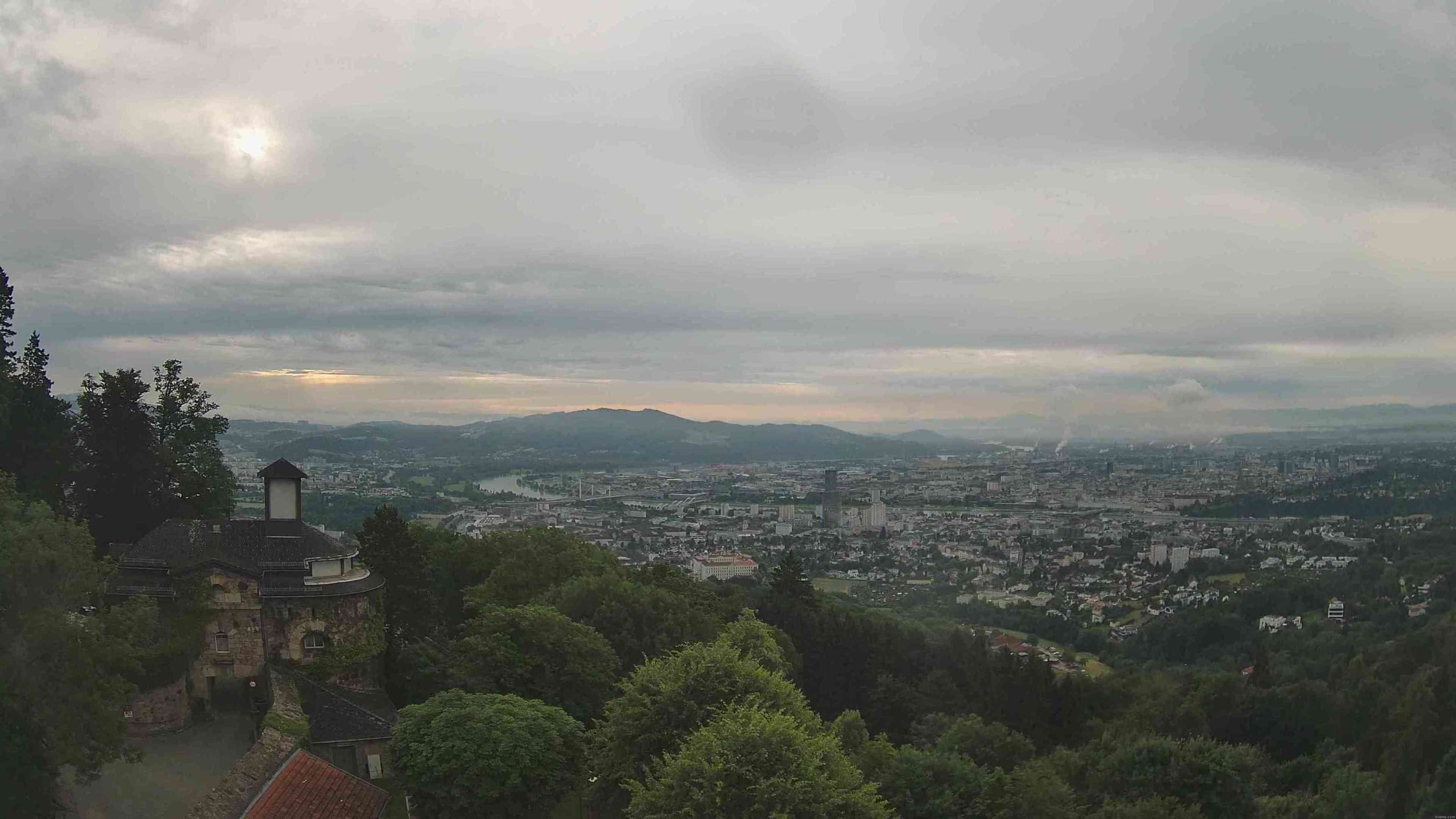 Archiv Foto Webcam Linz: Hauptplatz und Altstadt