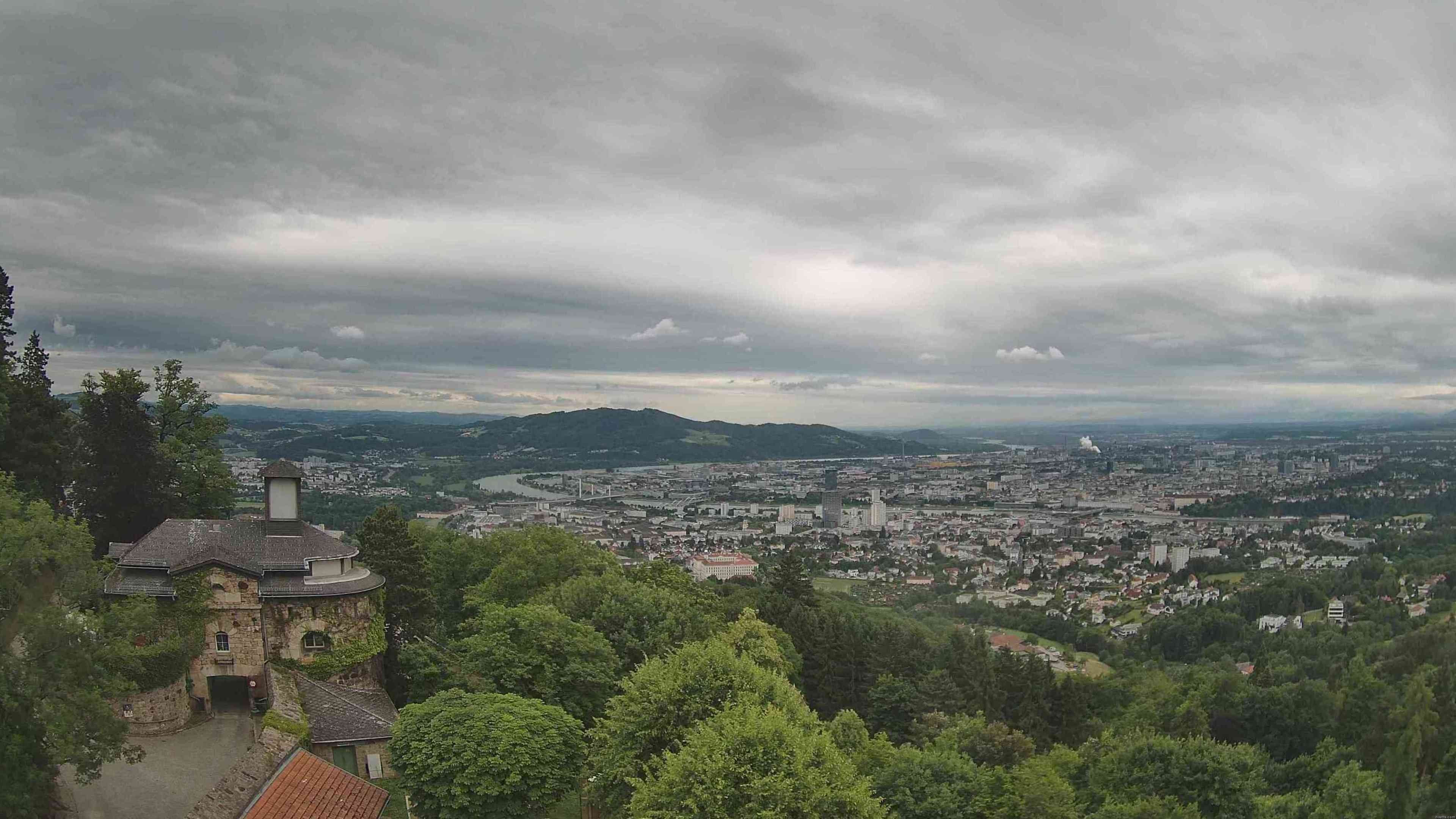 Archiv Foto Webcam Linz: Hauptplatz und Altstadt