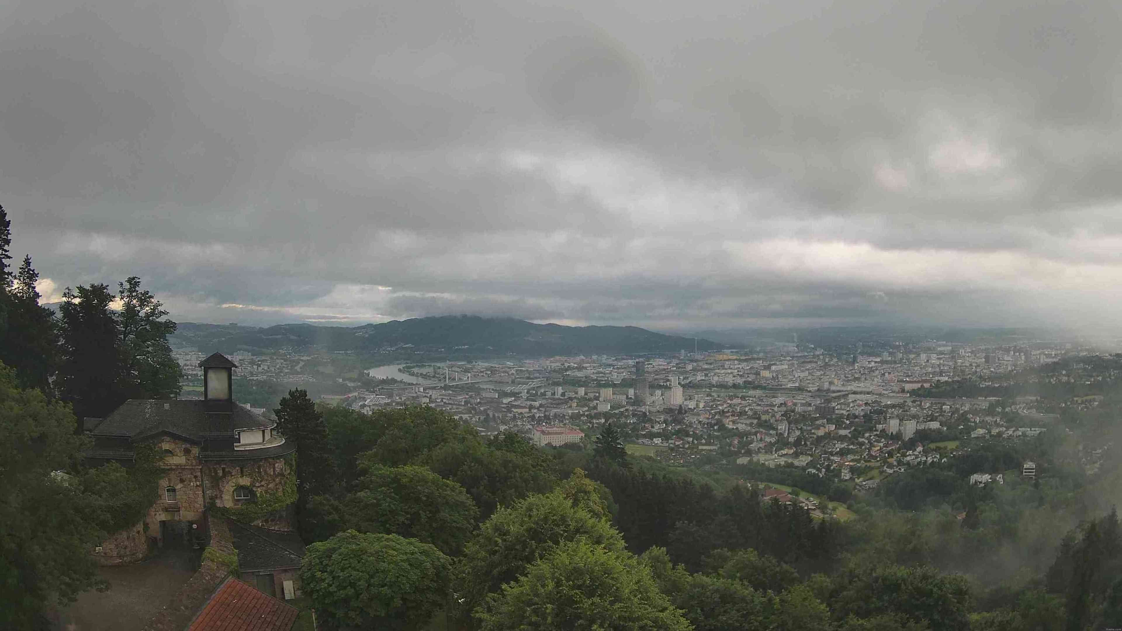 Archiv Foto Webcam Linz: Hauptplatz und Altstadt
