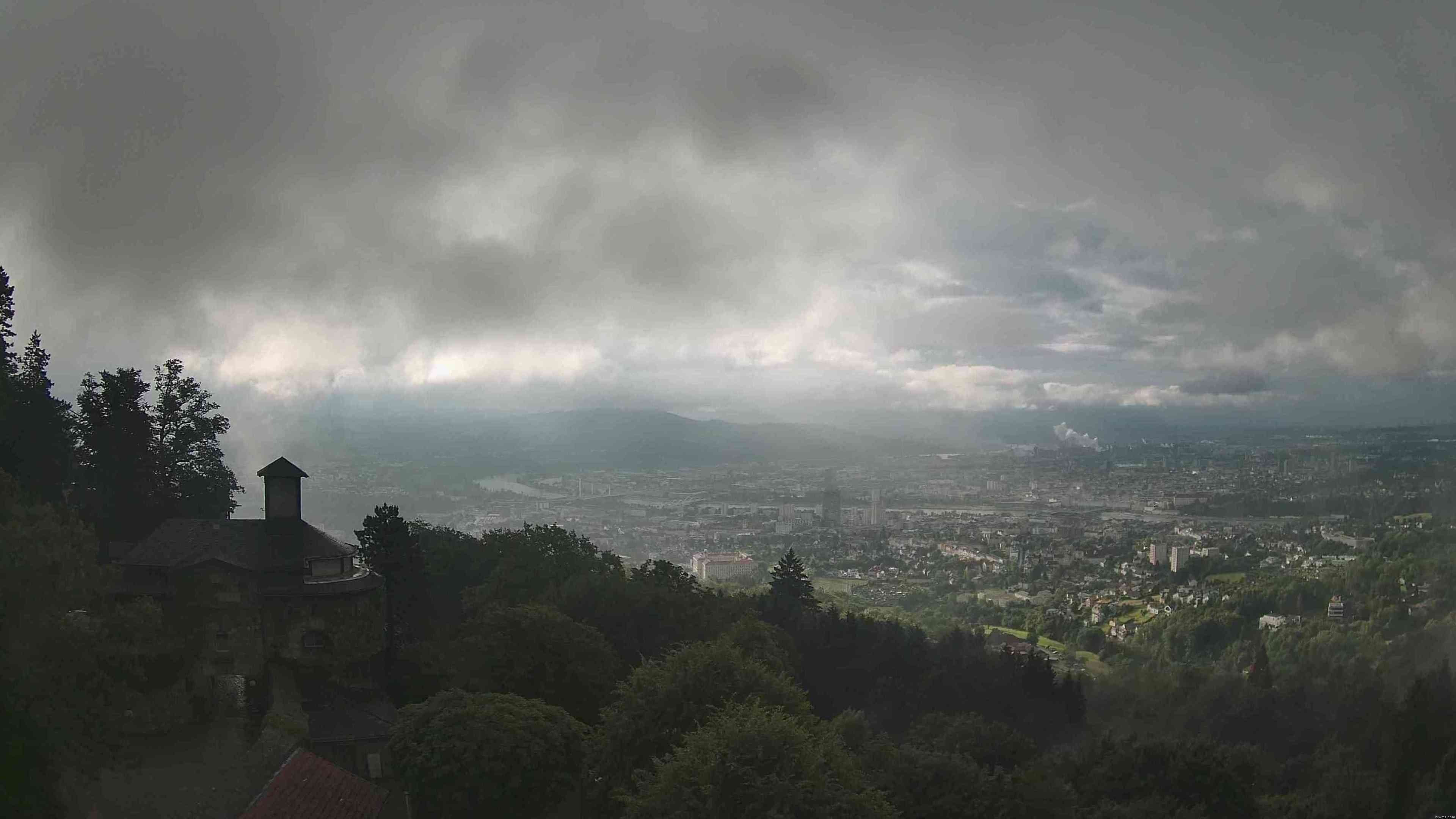 Archiv Foto Webcam Linz: Hauptplatz und Altstadt