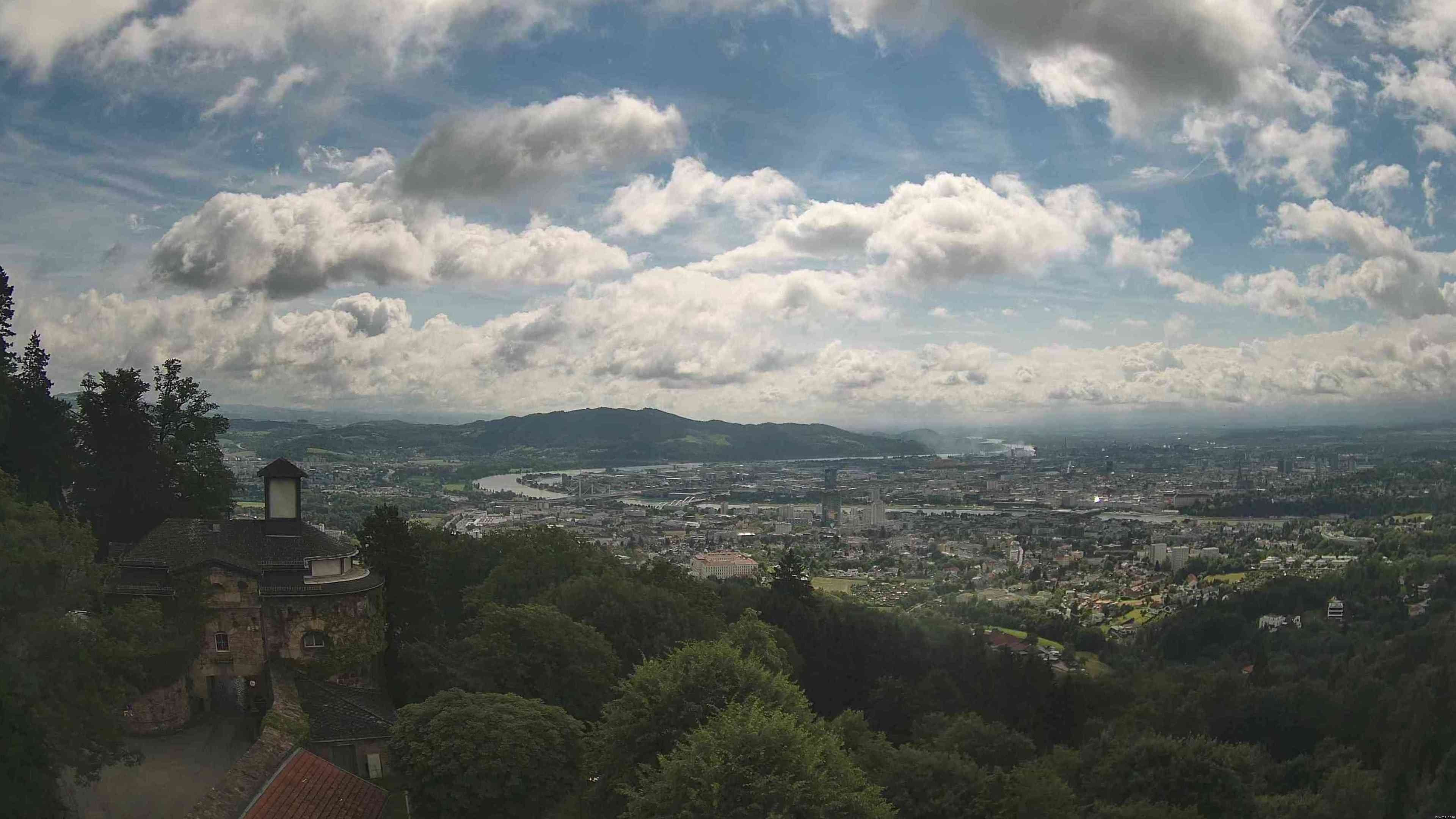 Archiv Foto Webcam Linz: Hauptplatz und Altstadt