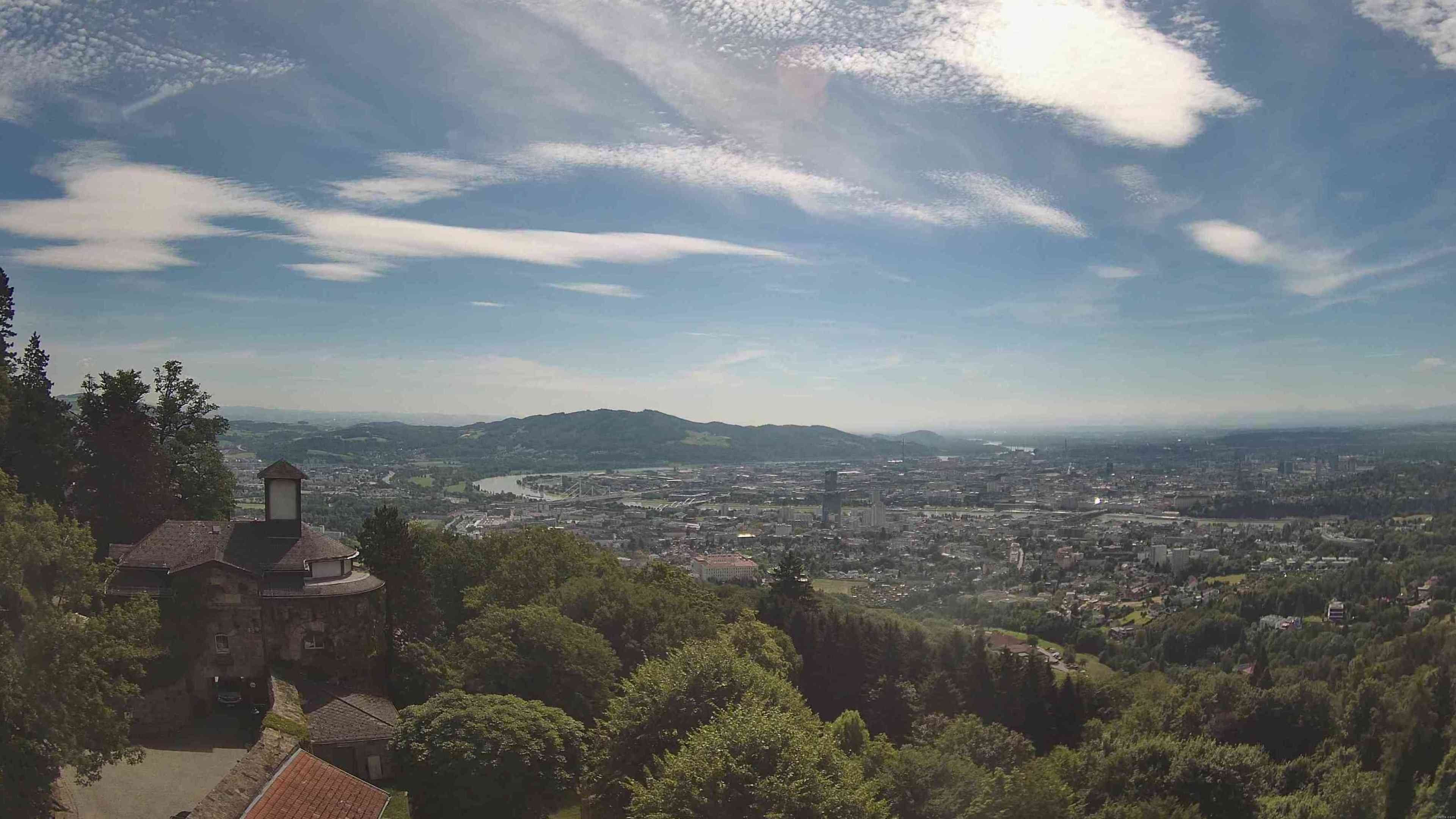 Archiv Foto Webcam Linz: Hauptplatz und Altstadt