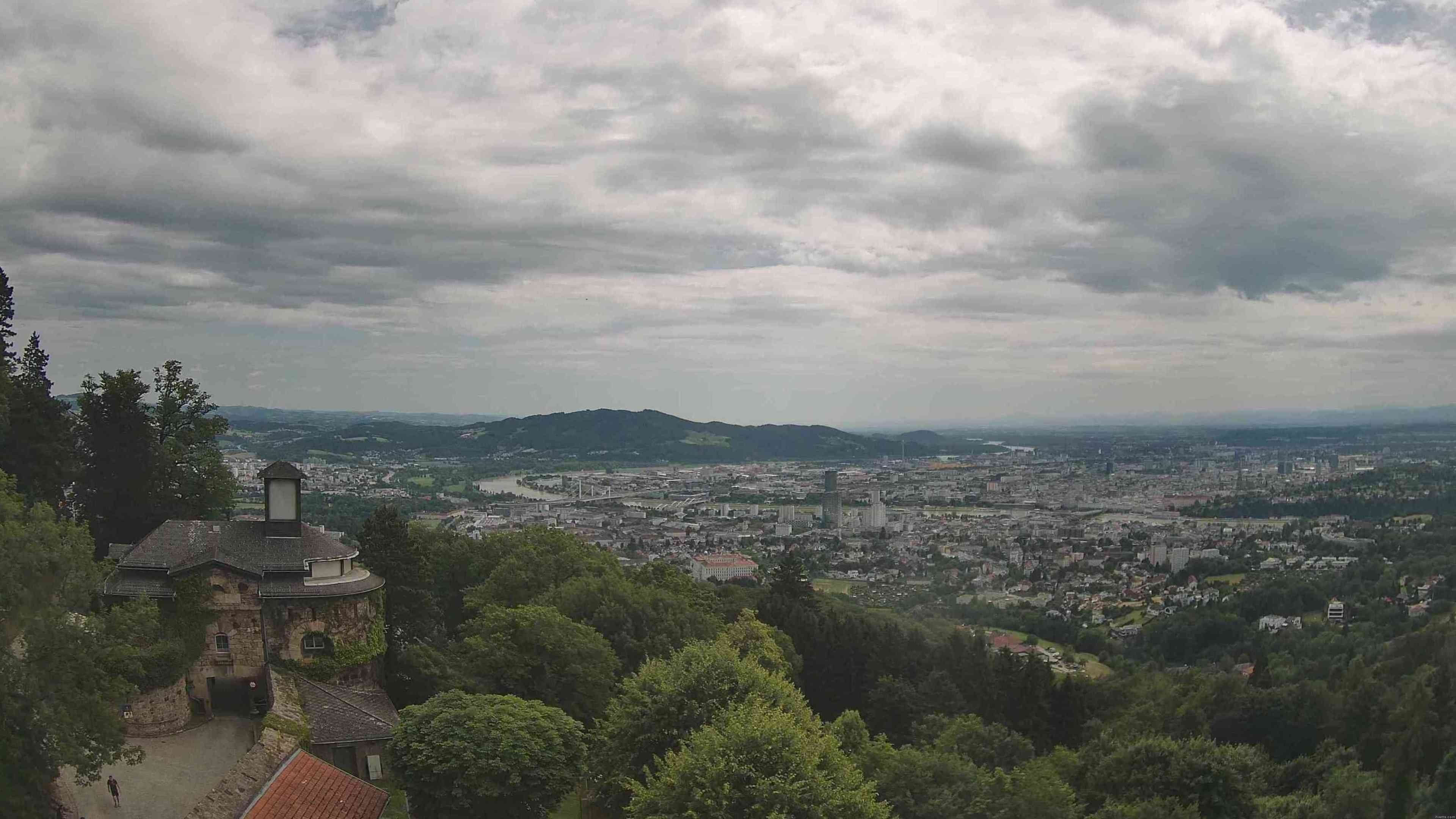 Archiv Foto Webcam Linz: Hauptplatz und Altstadt