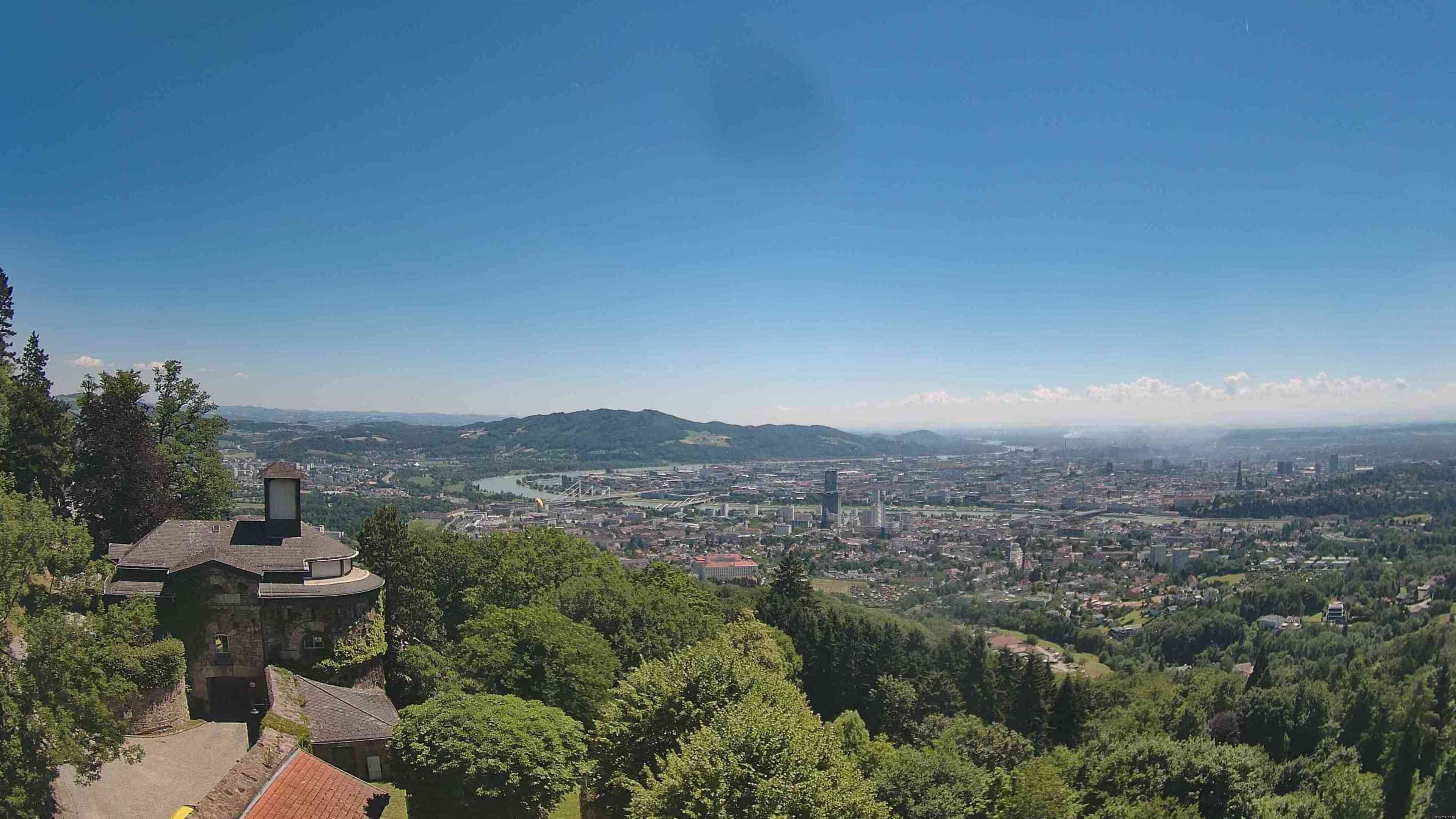 Archiv Foto Webcam Linz: Hauptplatz und Altstadt