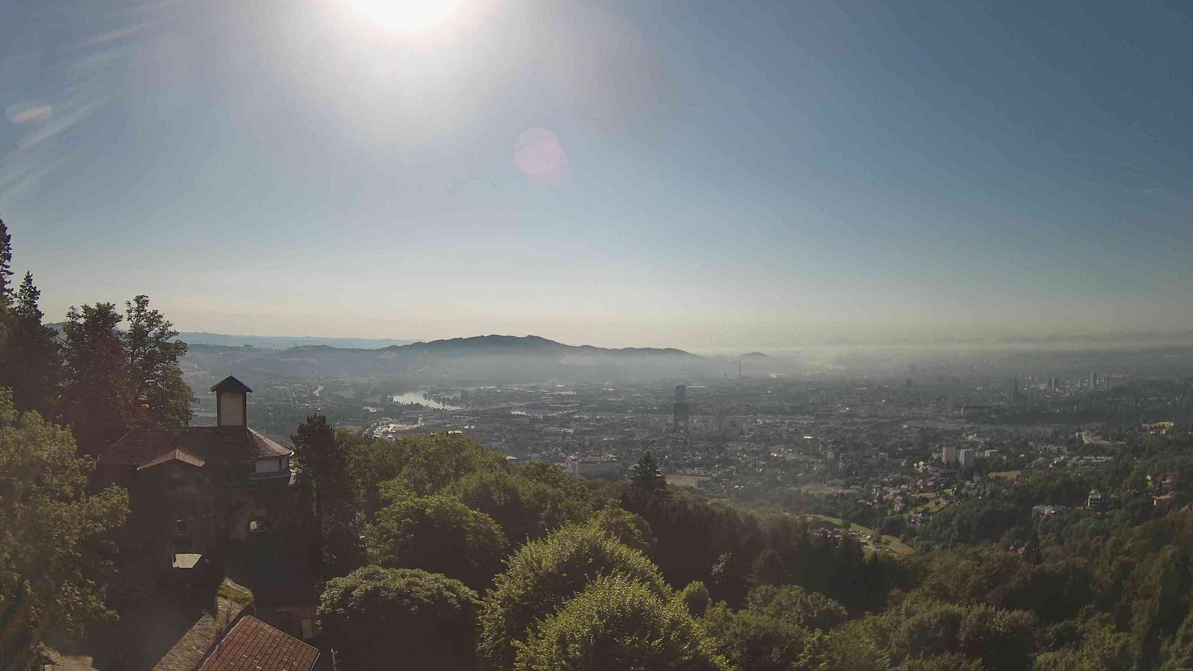 Archiv Foto Webcam Linz: Hauptplatz und Altstadt