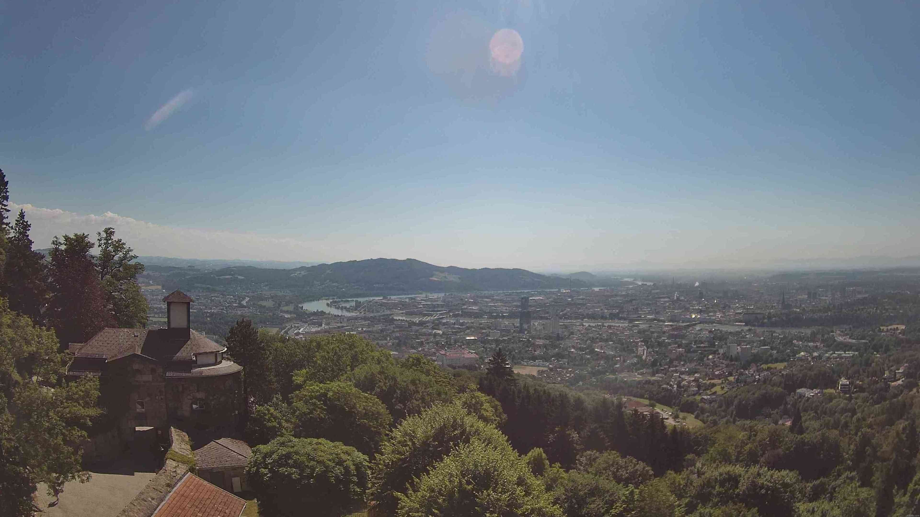 Archiv Foto Webcam Linz: Hauptplatz und Altstadt