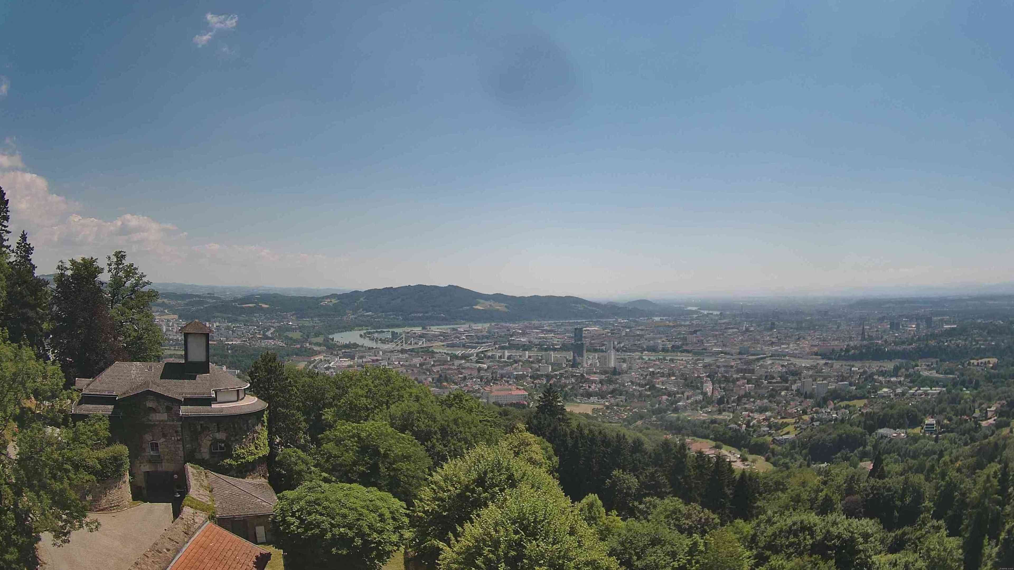 Archiv Foto Webcam Linz: Hauptplatz und Altstadt