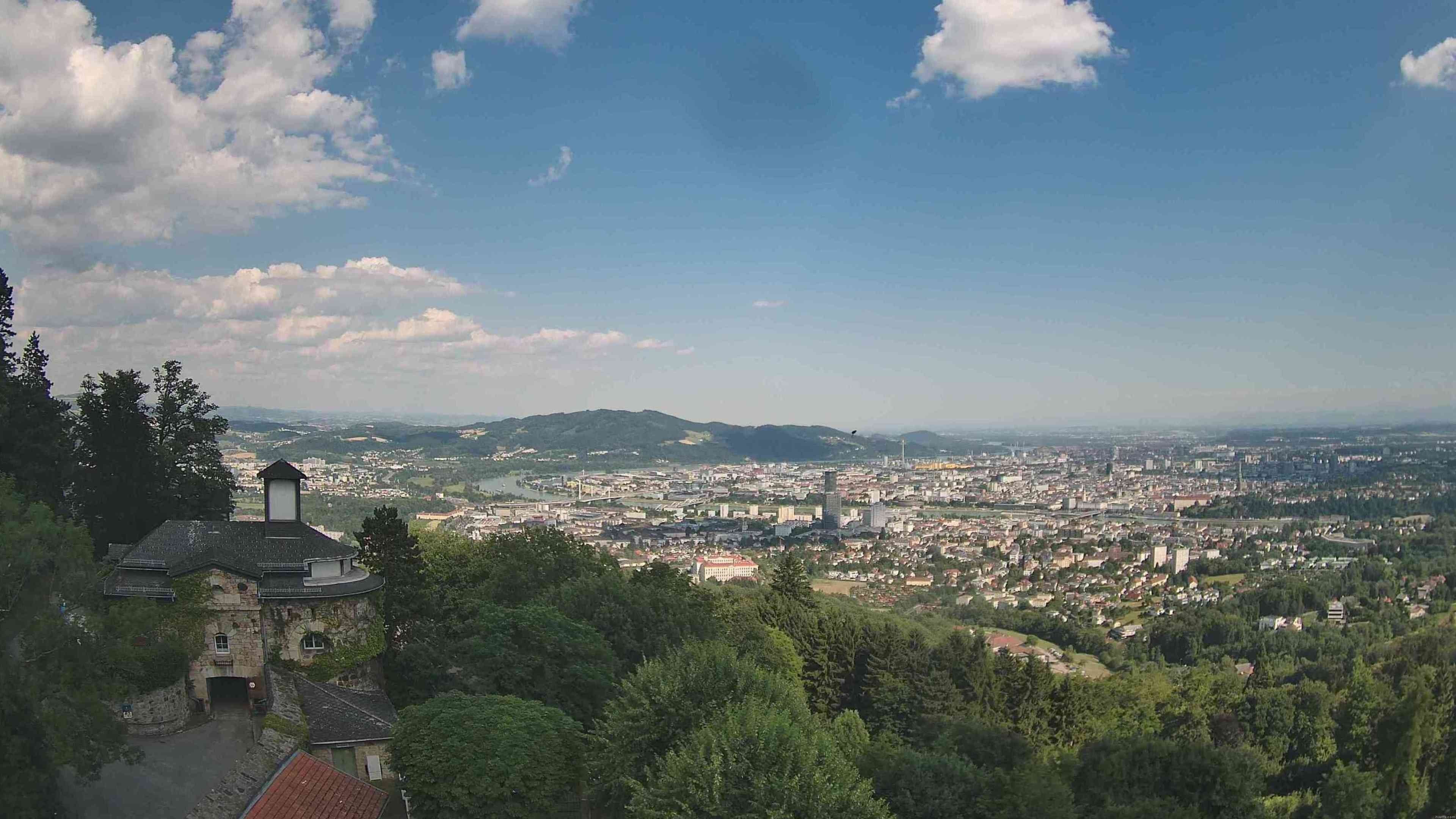 Archiv Foto Webcam Linz: Hauptplatz und Altstadt