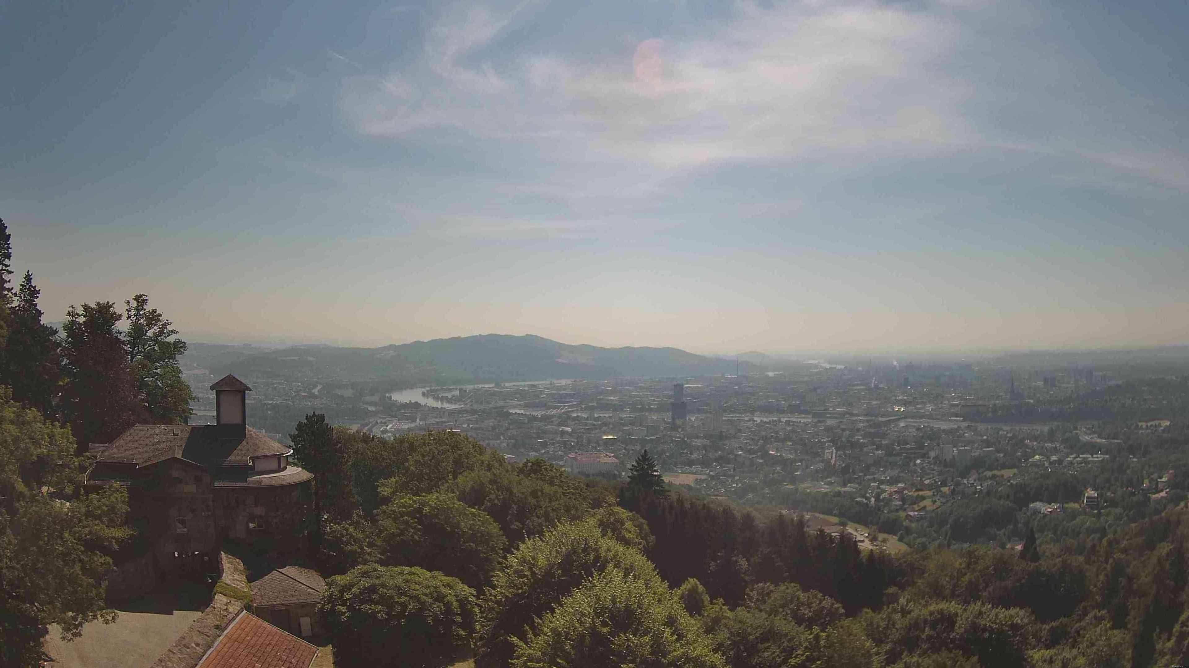 Archiv Foto Webcam Linz: Hauptplatz und Altstadt