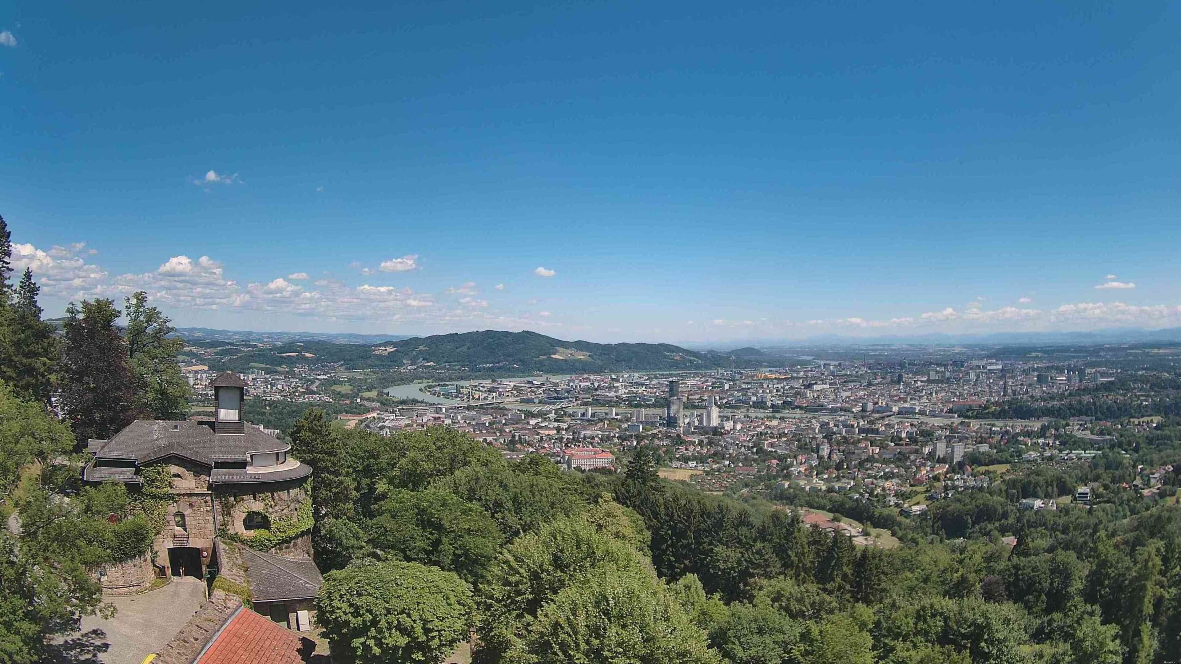 Archiv Foto Webcam Linz: Hauptplatz und Altstadt