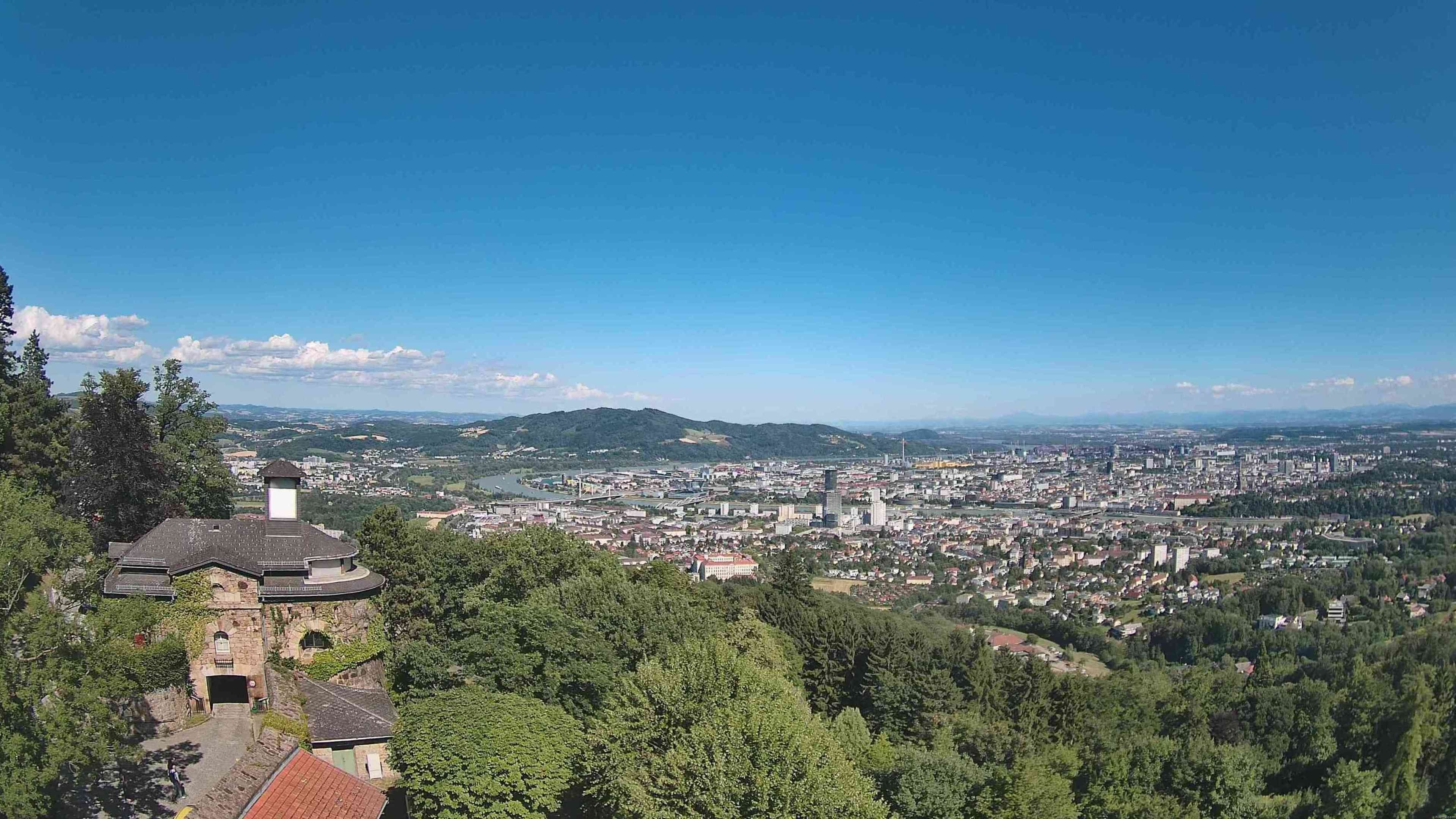 Archiv Foto Webcam Linz: Hauptplatz und Altstadt