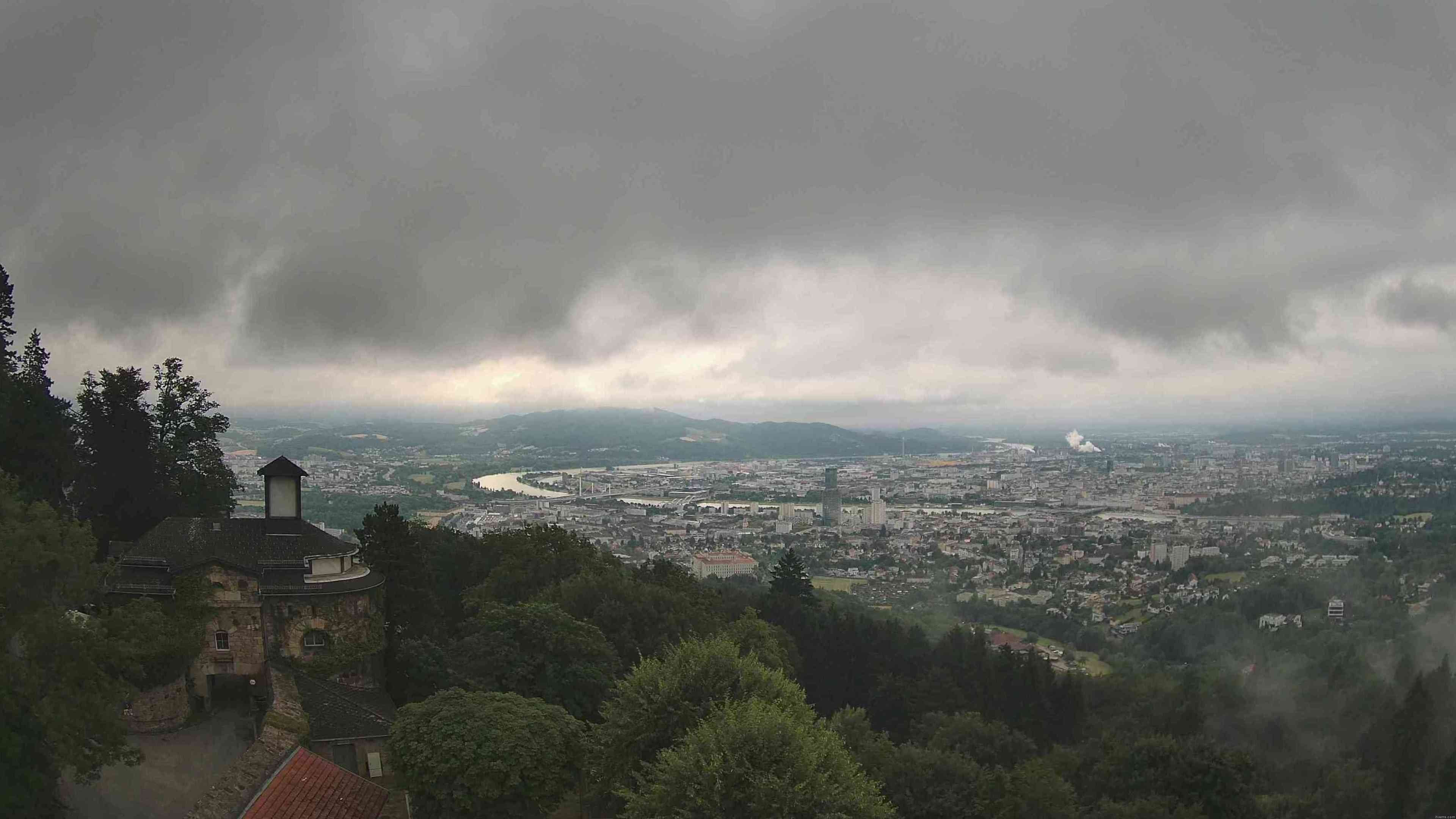 Archiv Foto Webcam Linz: Hauptplatz und Altstadt