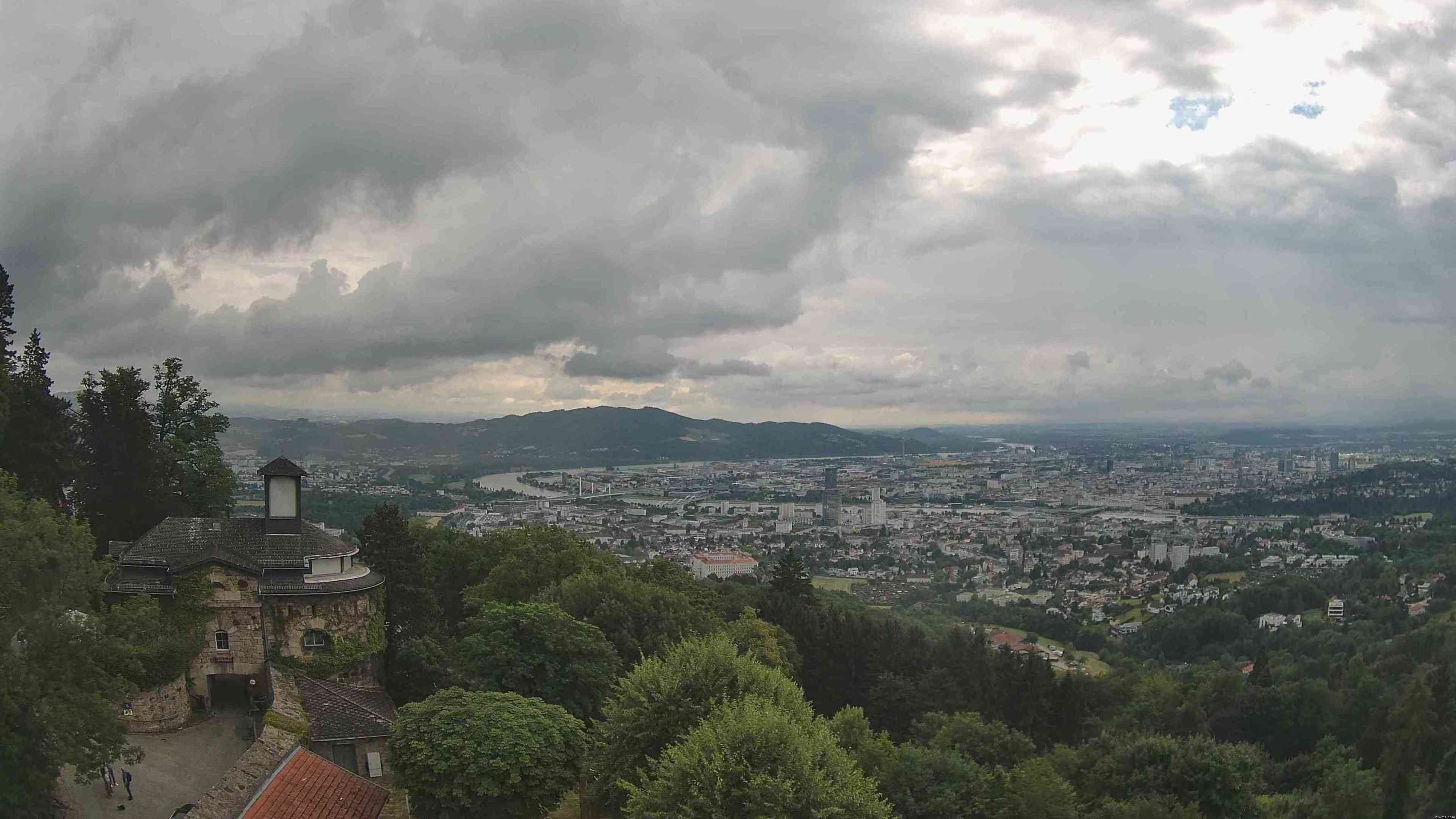 Archiv Foto Webcam Linz: Hauptplatz und Altstadt