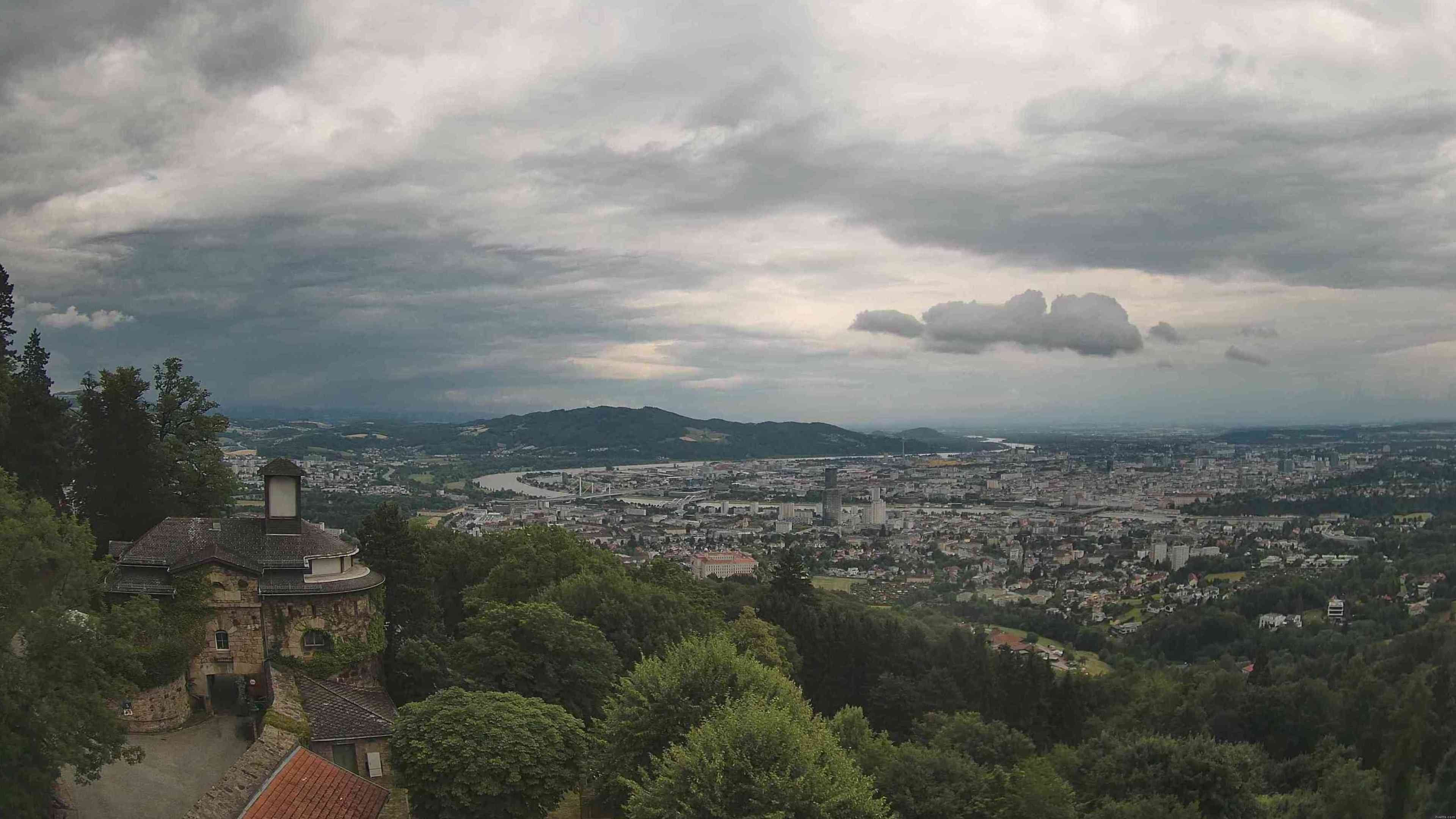 Archiv Foto Webcam Linz: Hauptplatz und Altstadt