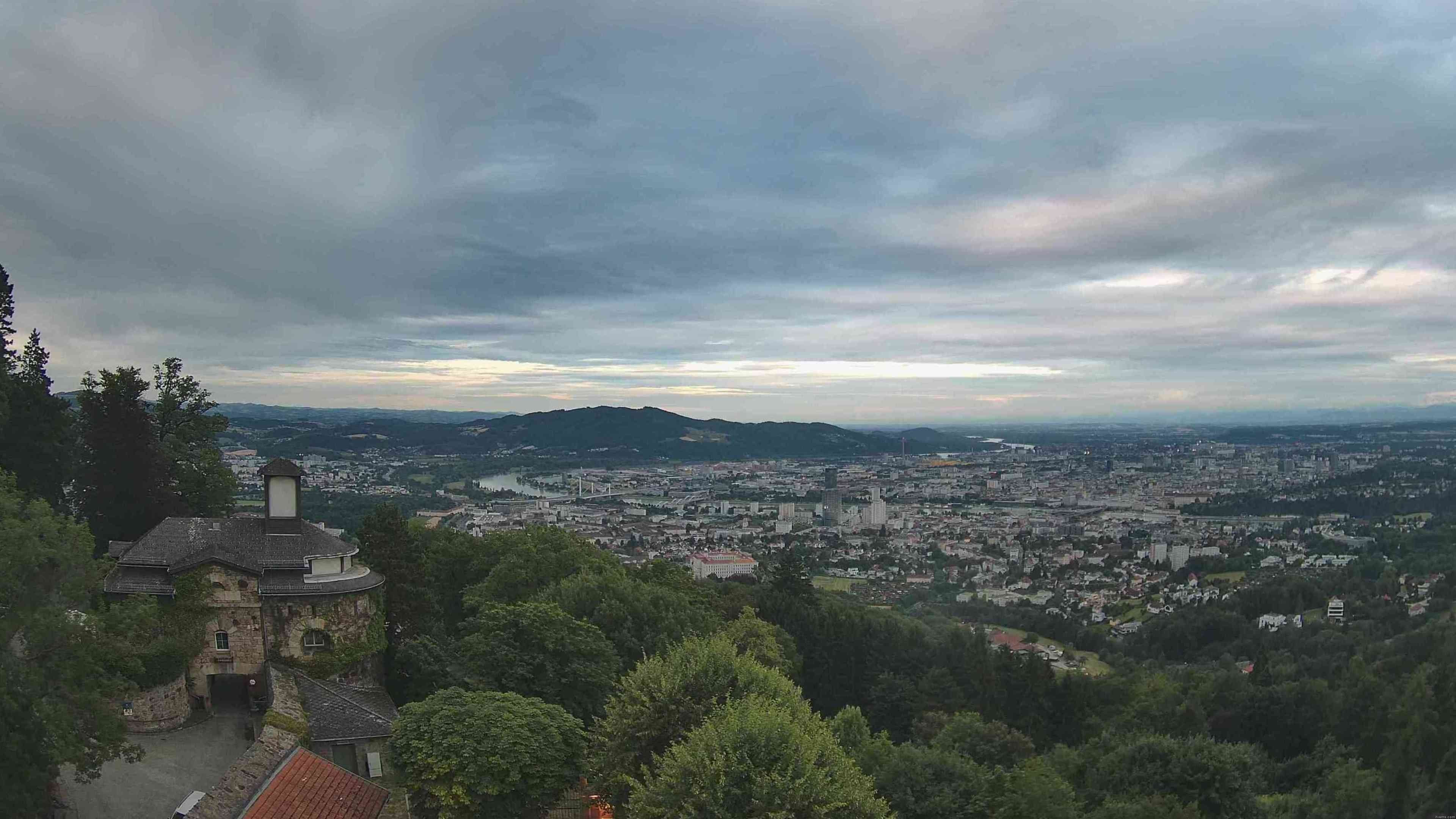 Archiv Foto Webcam Linz: Hauptplatz und Altstadt