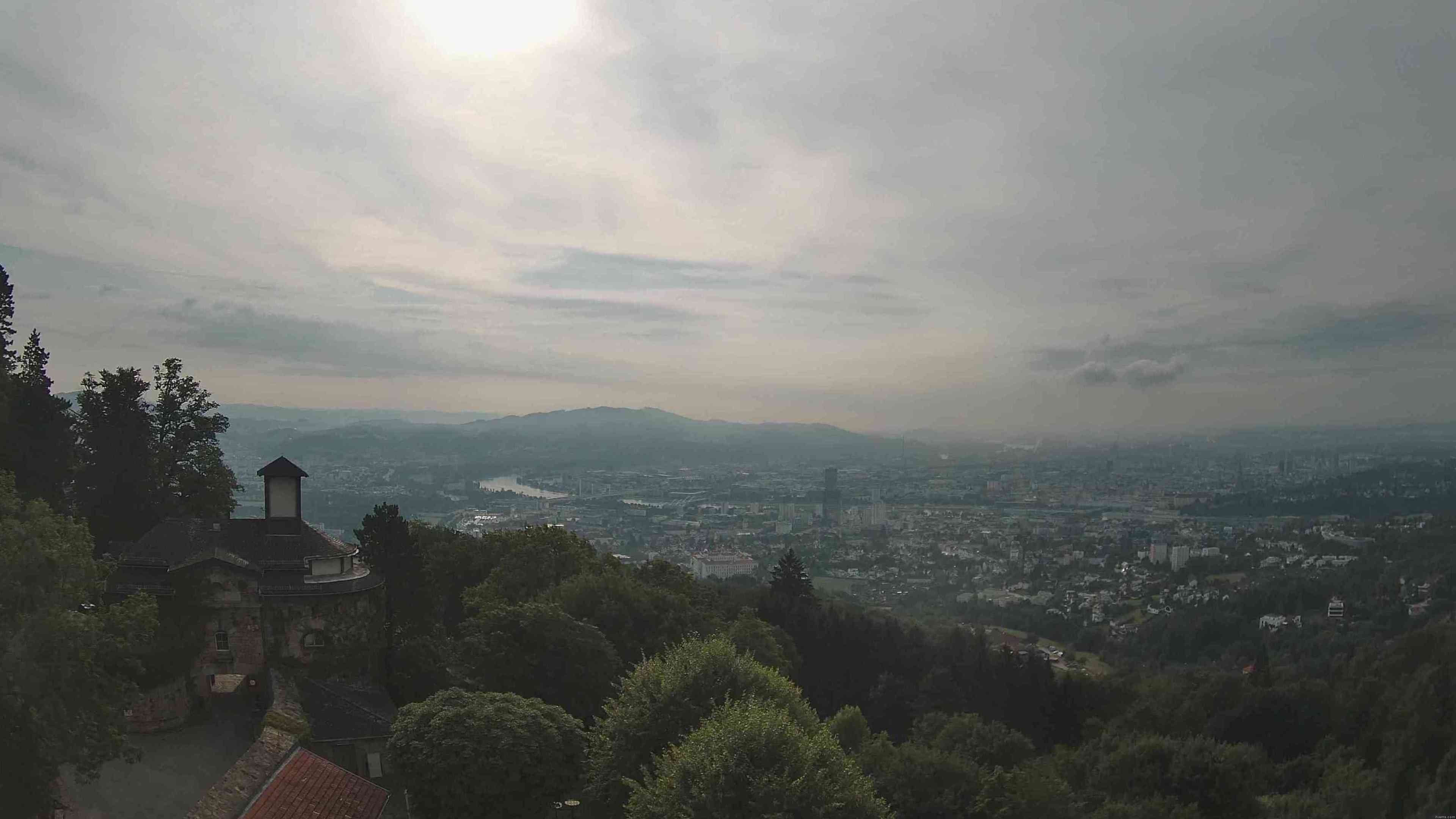 Archiv Foto Webcam Linz: Hauptplatz und Altstadt