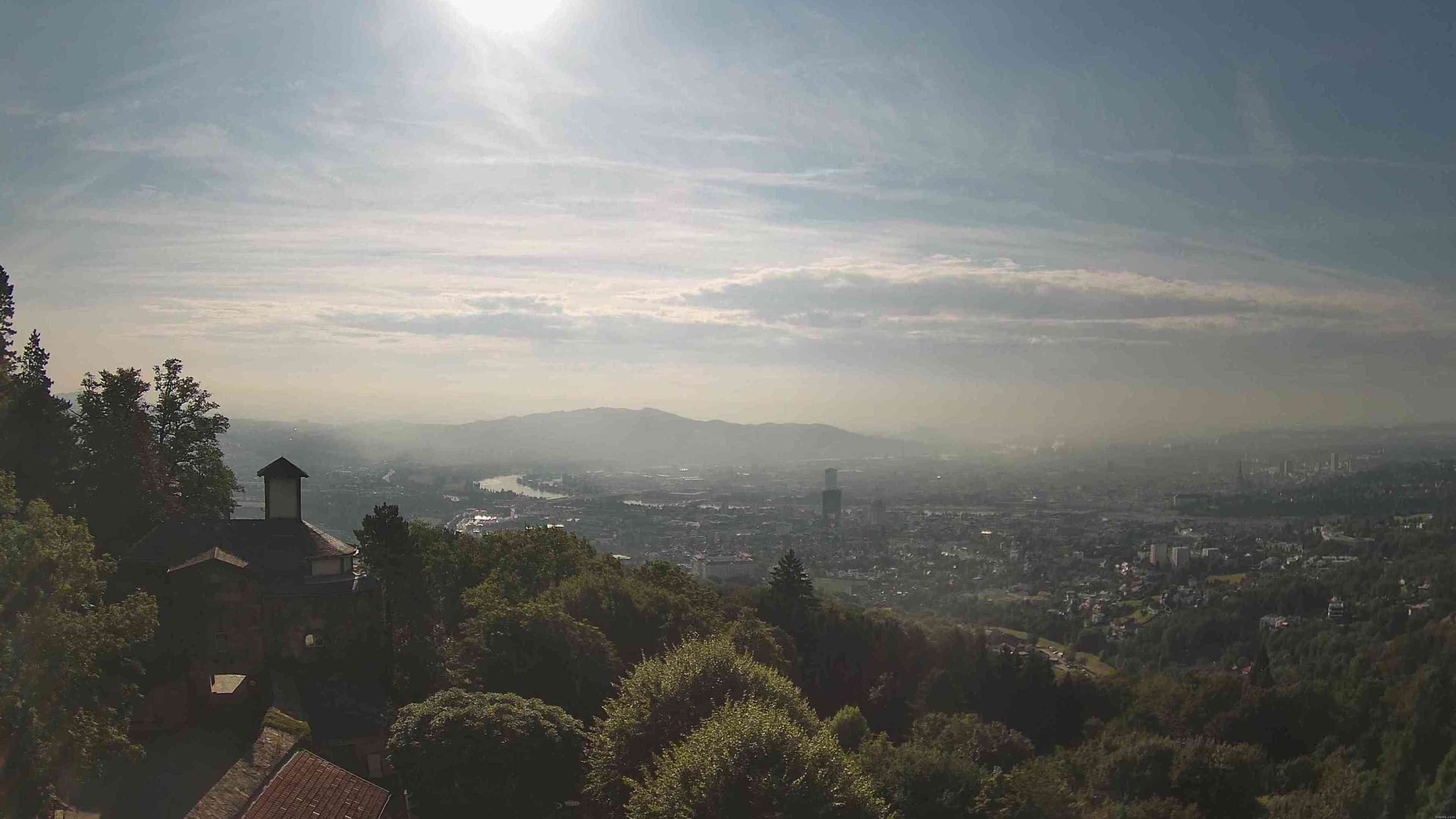 Archiv Foto Webcam Linz: Hauptplatz und Altstadt