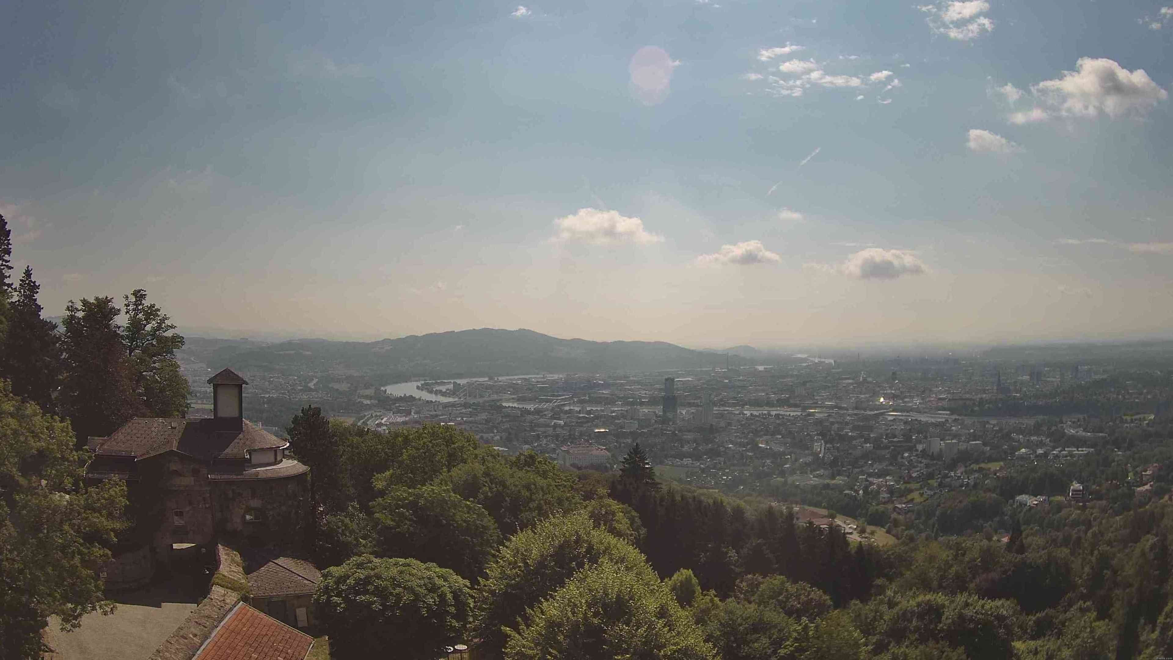 Archiv Foto Webcam Linz: Hauptplatz und Altstadt