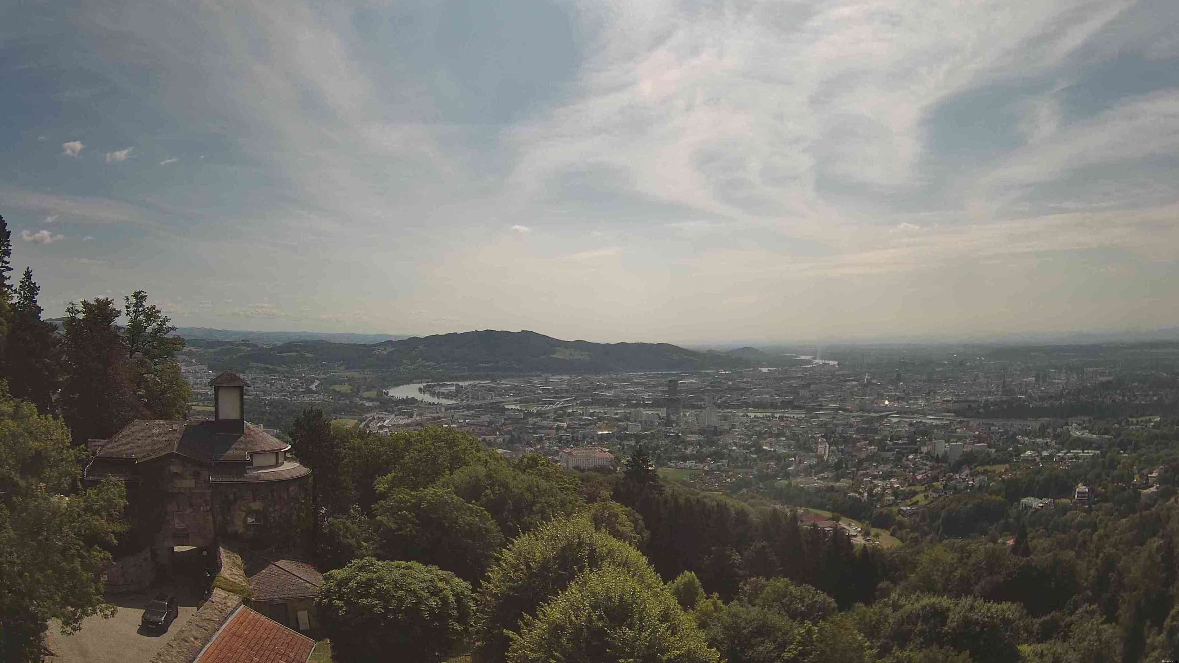 Archiv Foto Webcam Linz: Hauptplatz und Altstadt