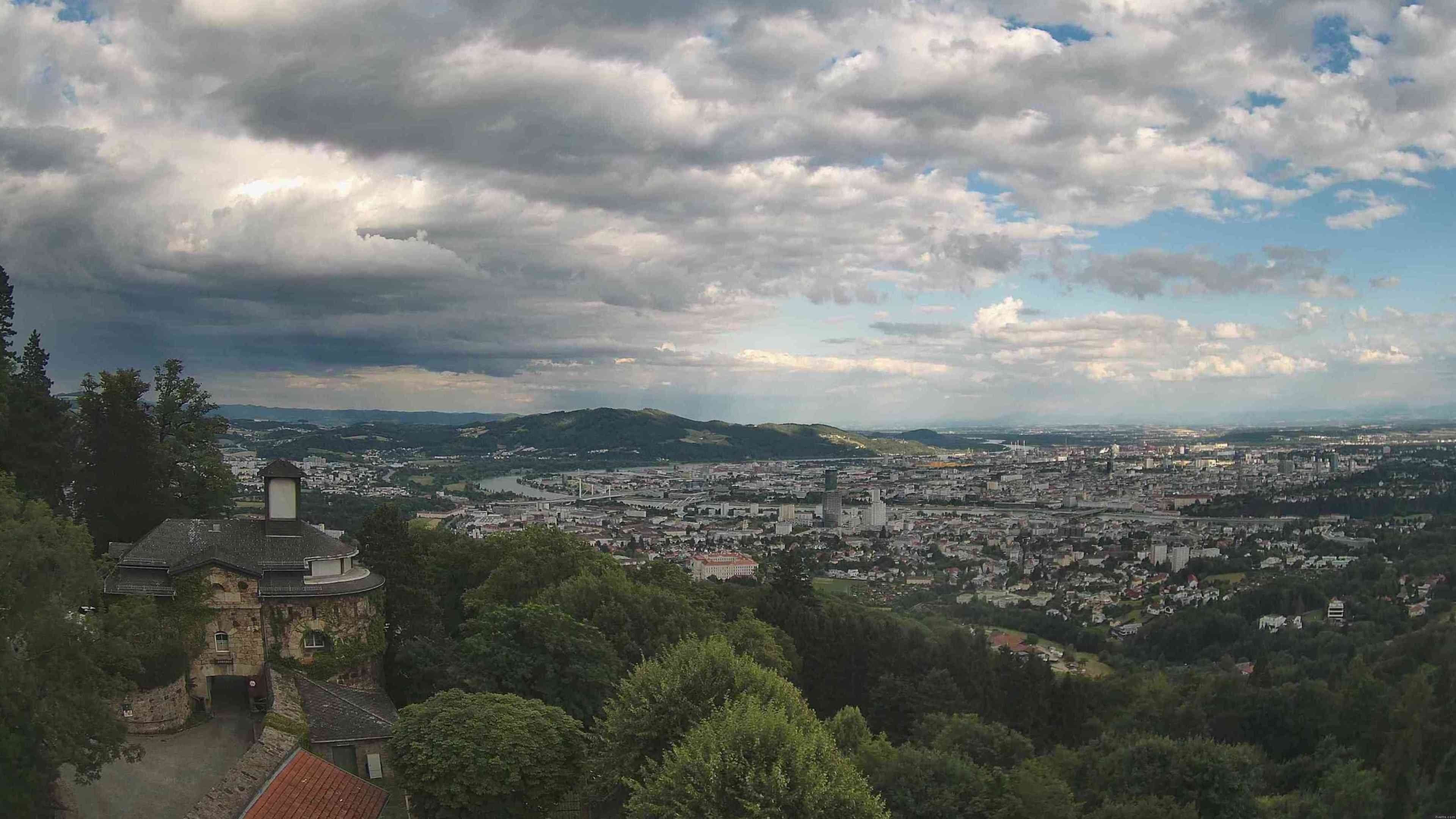 Archiv Foto Webcam Linz: Hauptplatz und Altstadt