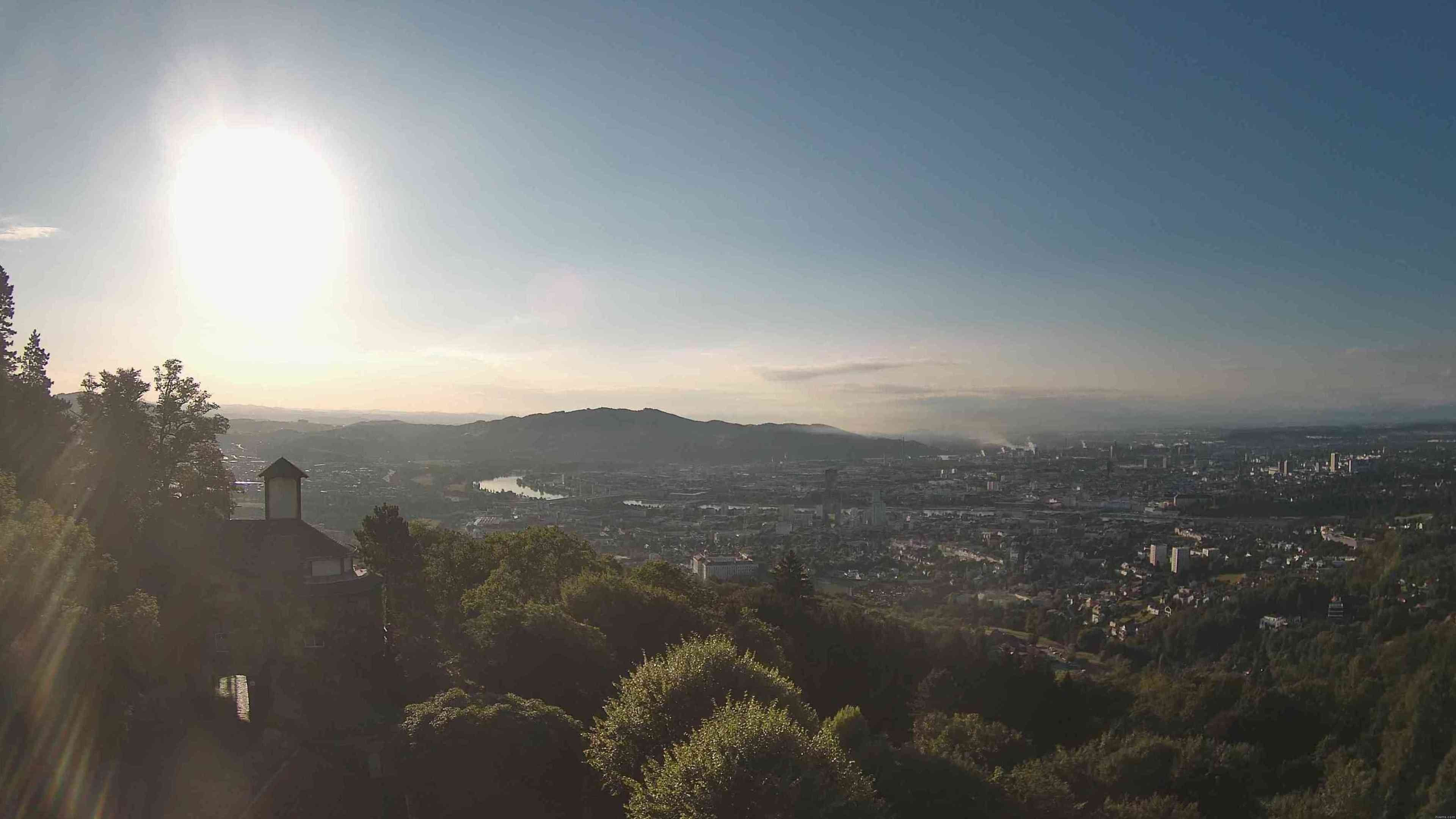 Archiv Foto Webcam Linz: Hauptplatz und Altstadt
