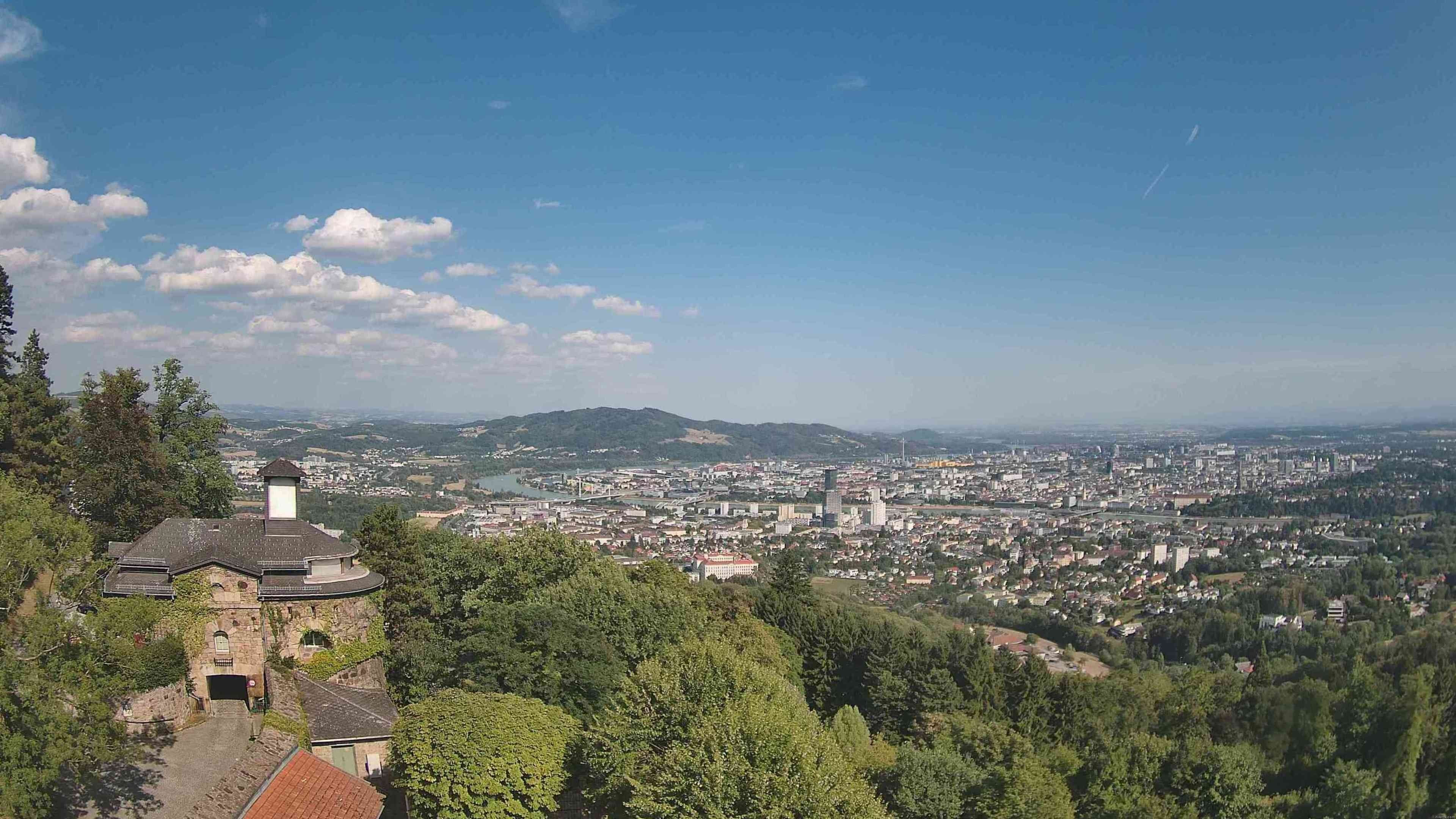 Archiv Foto Webcam Linz: Hauptplatz und Altstadt
