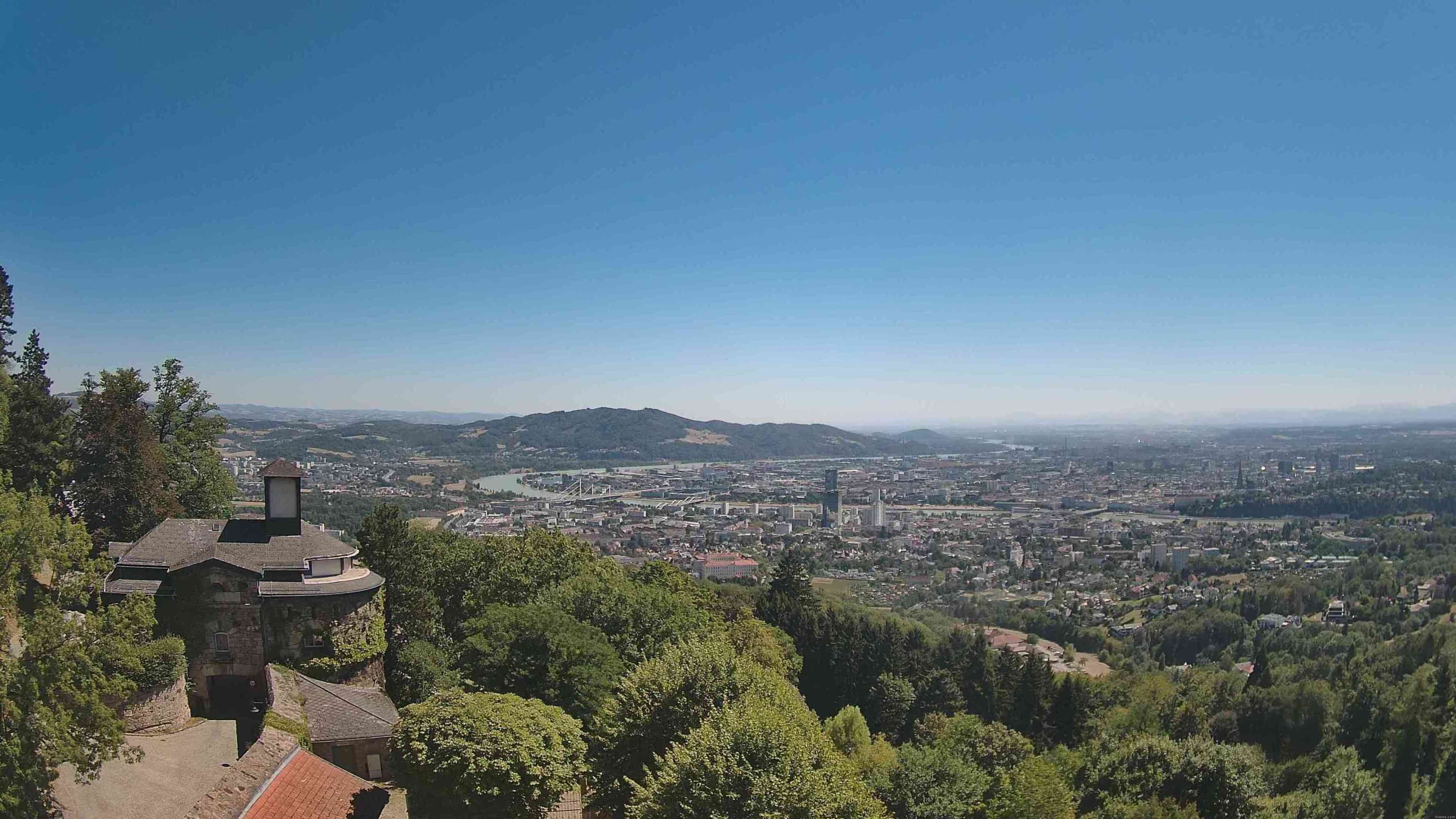 Archiv Foto Webcam Linz: Hauptplatz und Altstadt