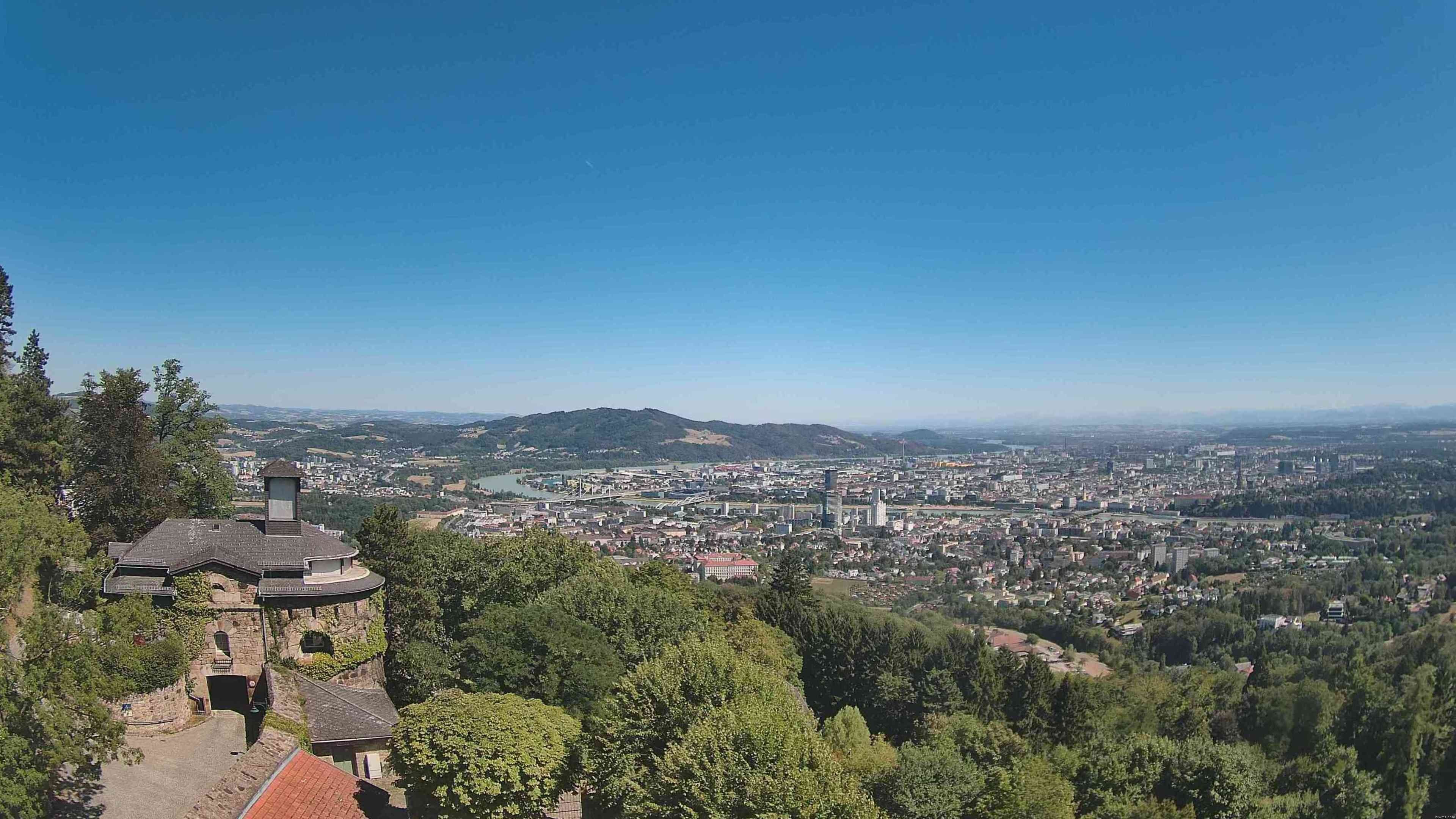 Archiv Foto Webcam Linz: Hauptplatz und Altstadt