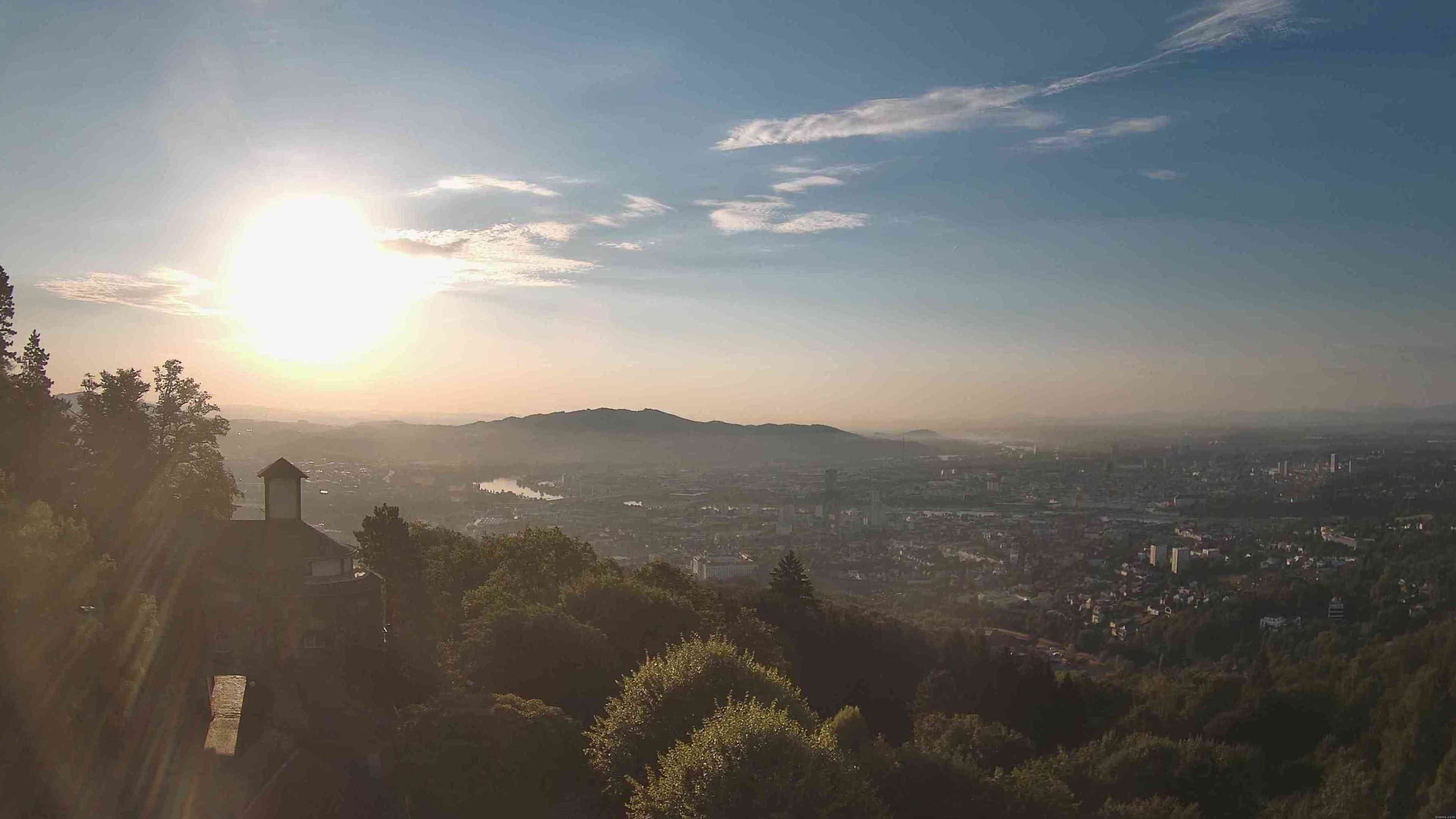 Archiv Foto Webcam Linz: Hauptplatz und Altstadt