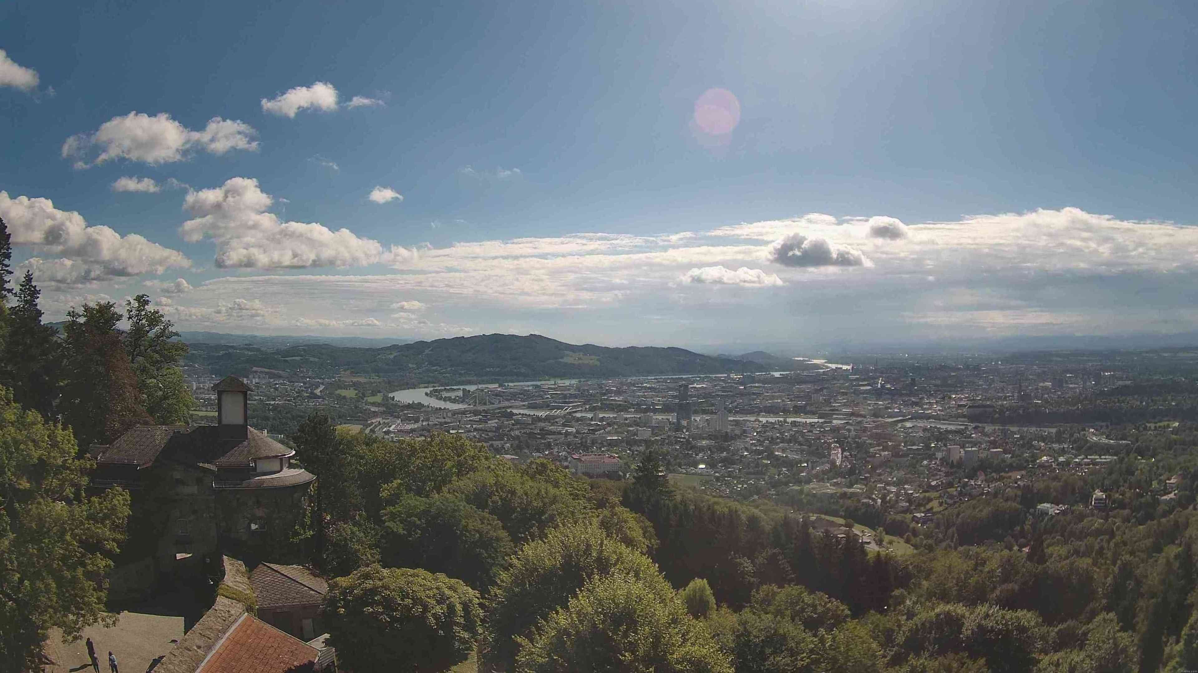 Archiv Foto Webcam Linz: Hauptplatz und Altstadt