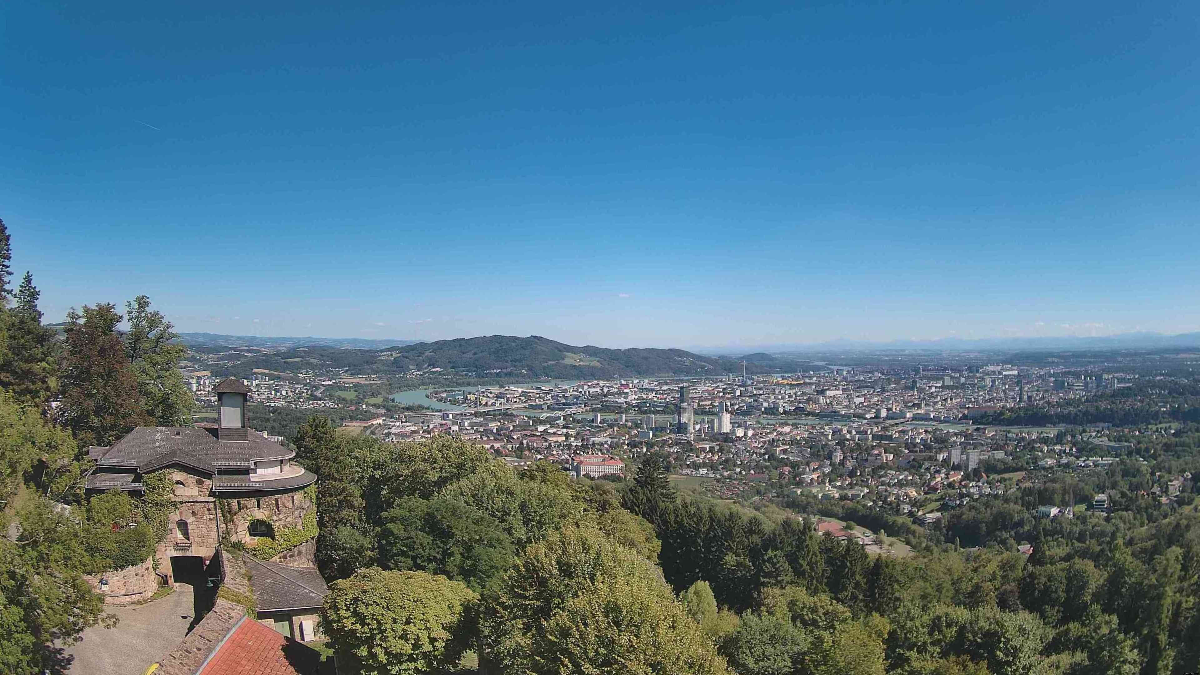 Archiv Foto Webcam Linz: Hauptplatz und Altstadt
