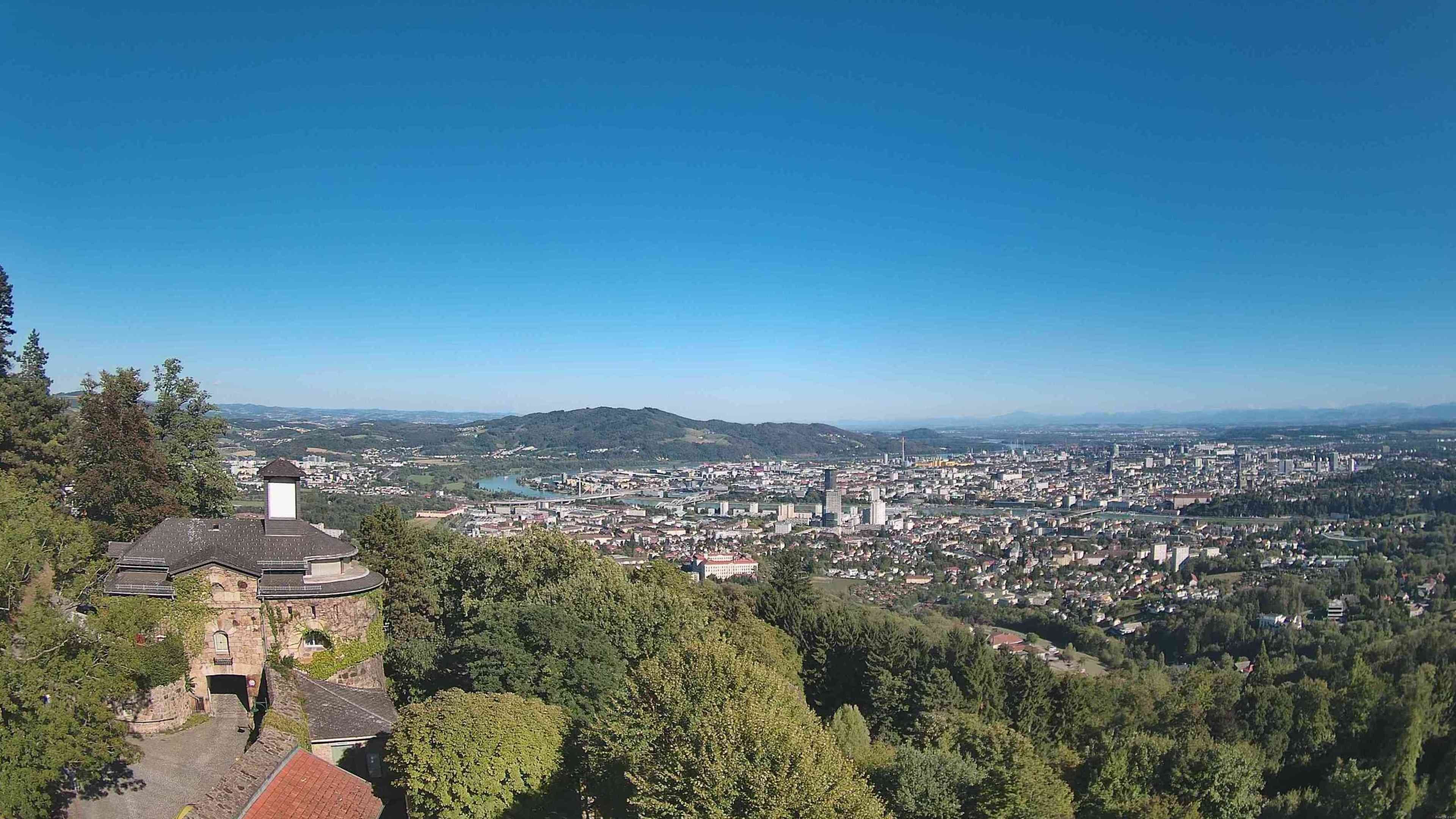 Archiv Foto Webcam Linz: Hauptplatz und Altstadt