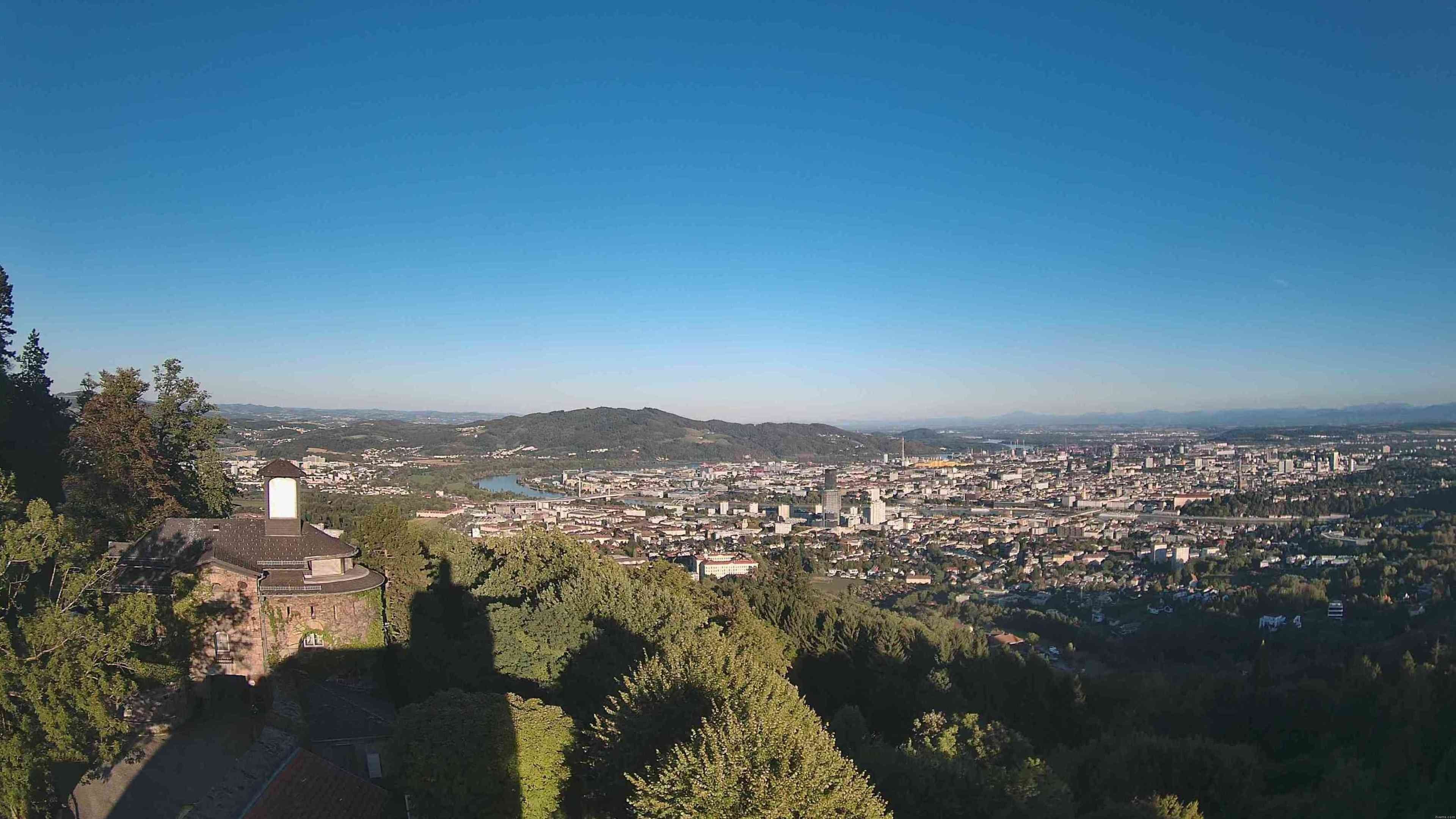 Archiv Foto Webcam Linz: Hauptplatz und Altstadt