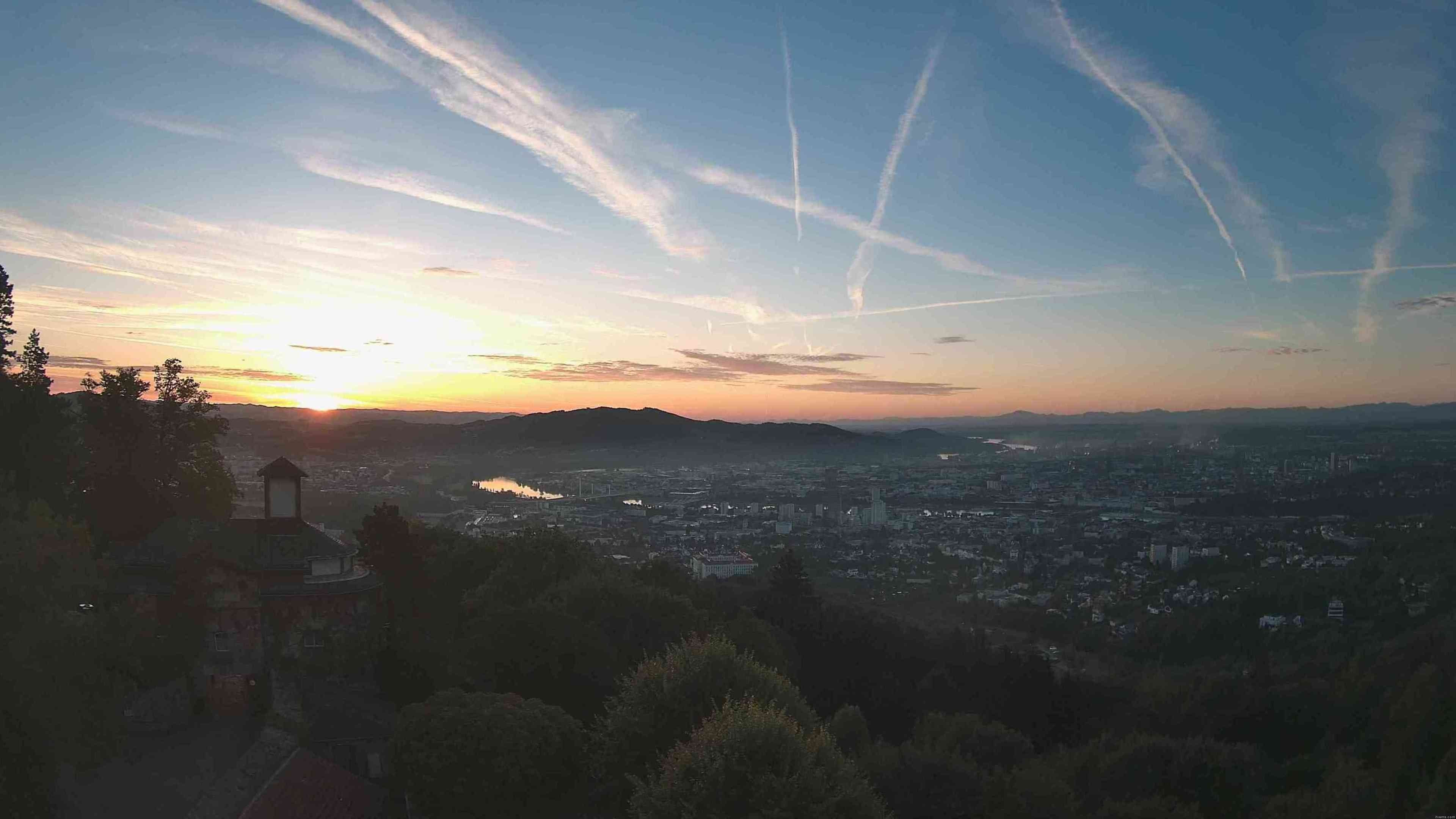 Archiv Foto Webcam Linz: Hauptplatz und Altstadt
