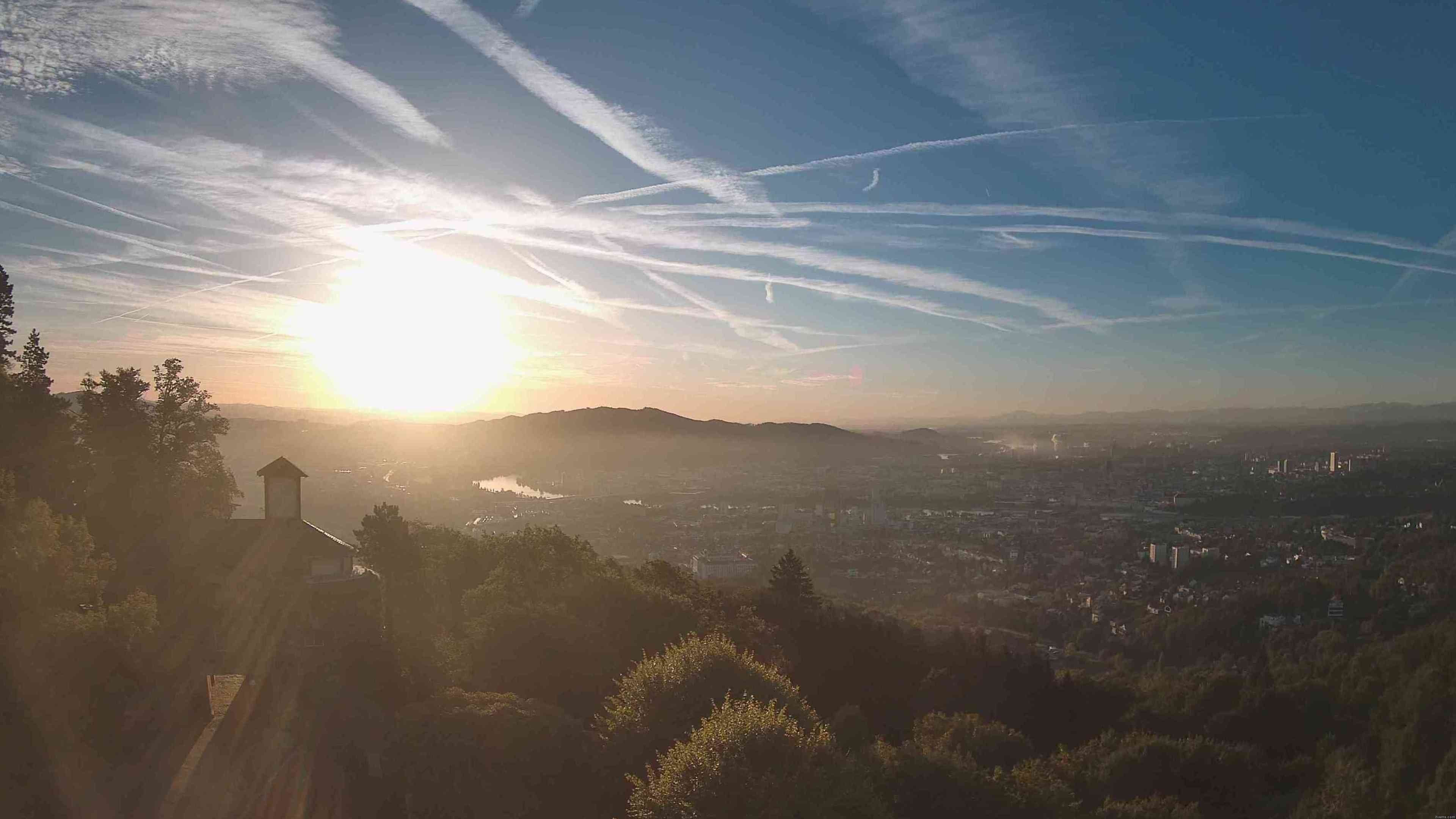 Archiv Foto Webcam Linz: Hauptplatz und Altstadt