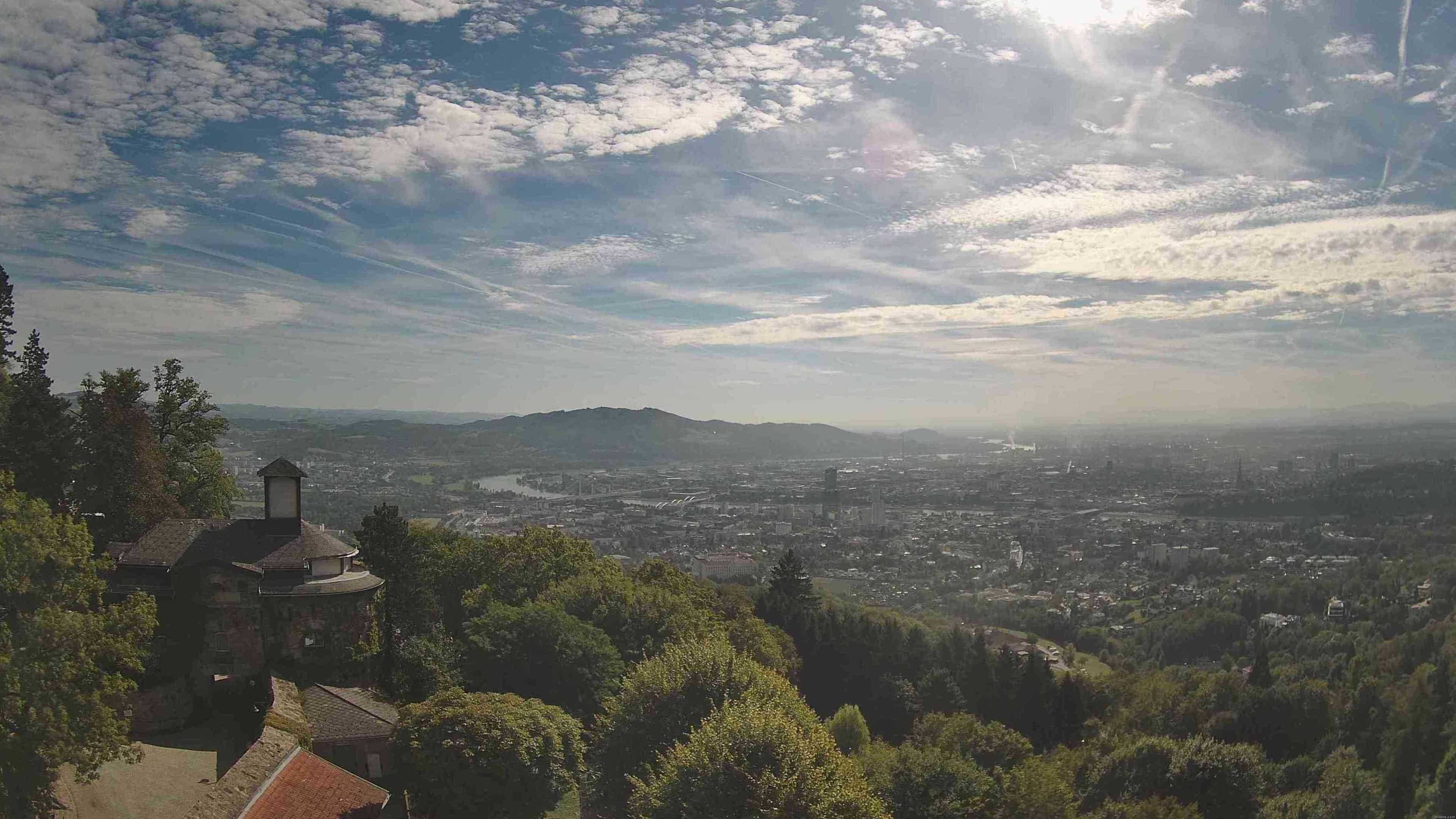 Archiv Foto Webcam Linz: Hauptplatz und Altstadt