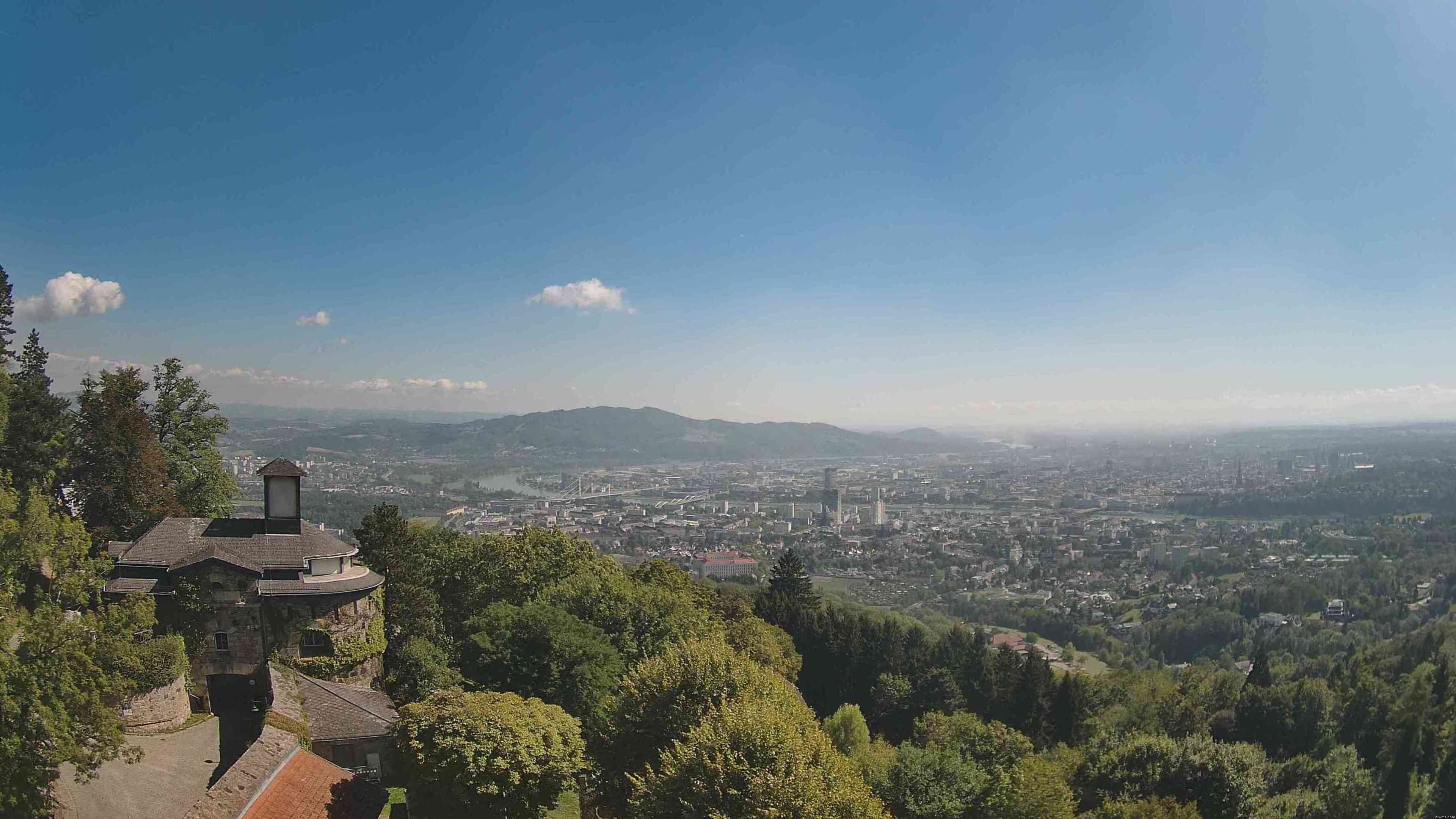 Archiv Foto Webcam Linz: Hauptplatz und Altstadt