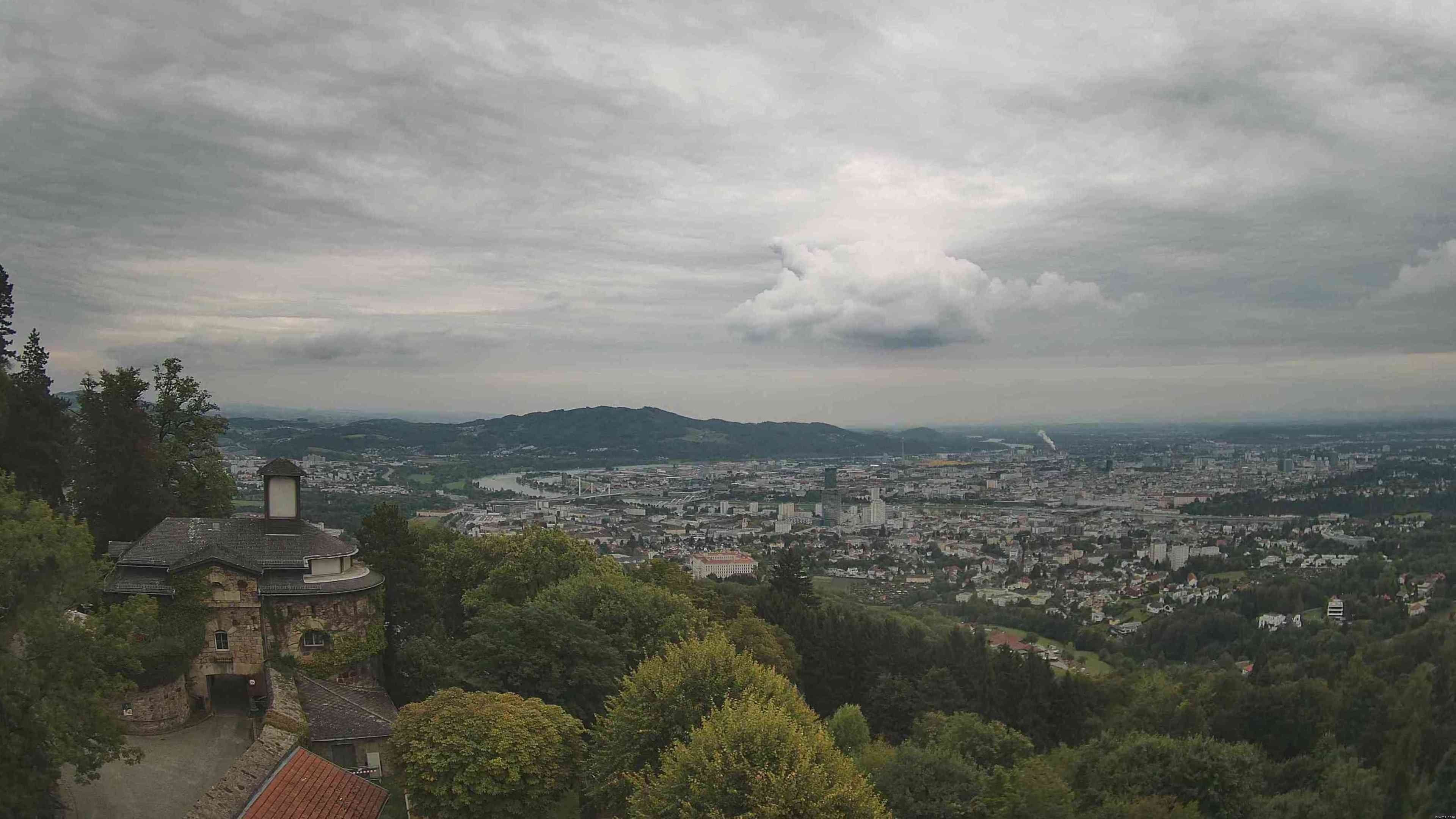 Archiv Foto Webcam Linz: Hauptplatz und Altstadt