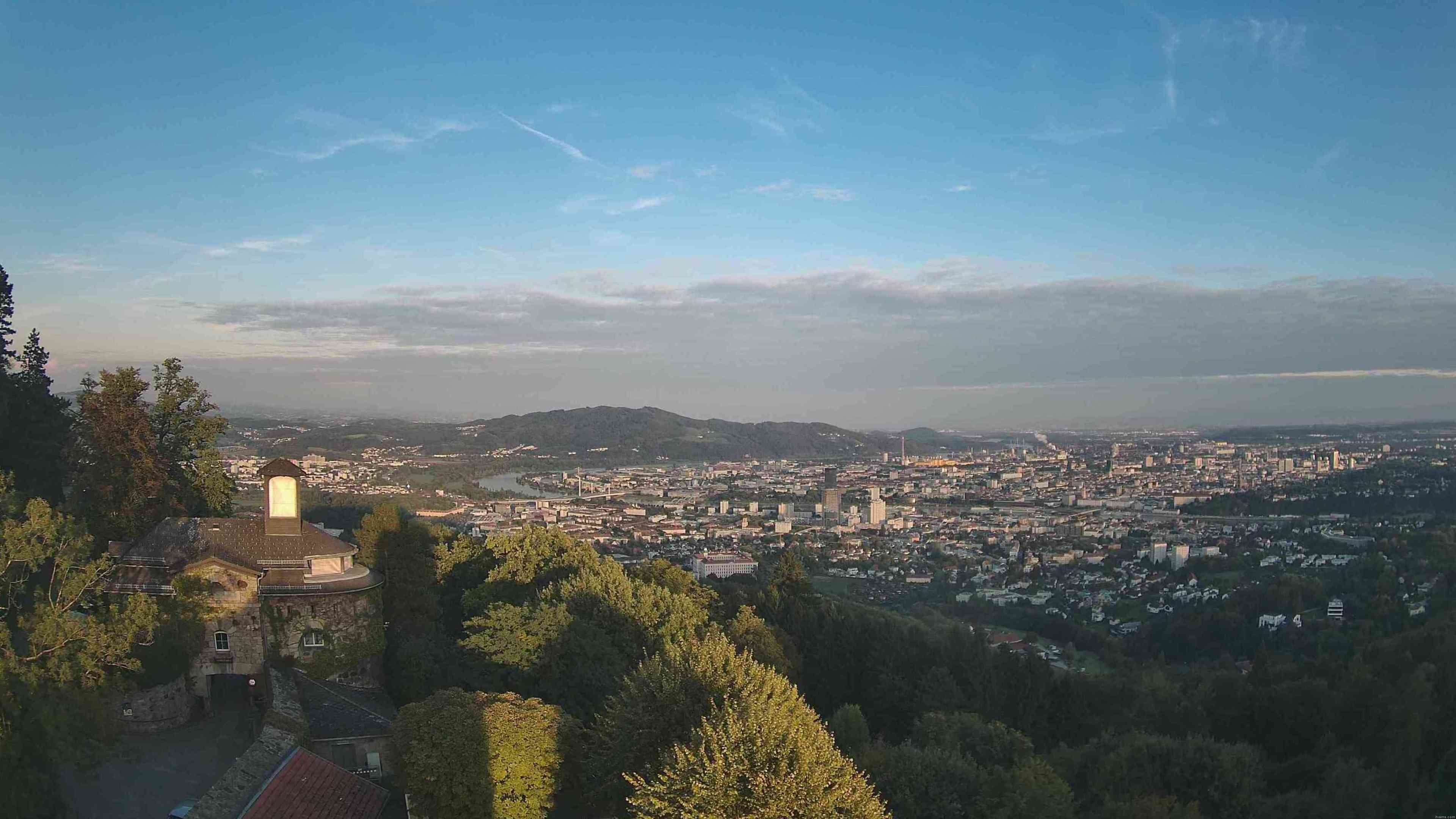 Archiv Foto Webcam Linz: Hauptplatz und Altstadt