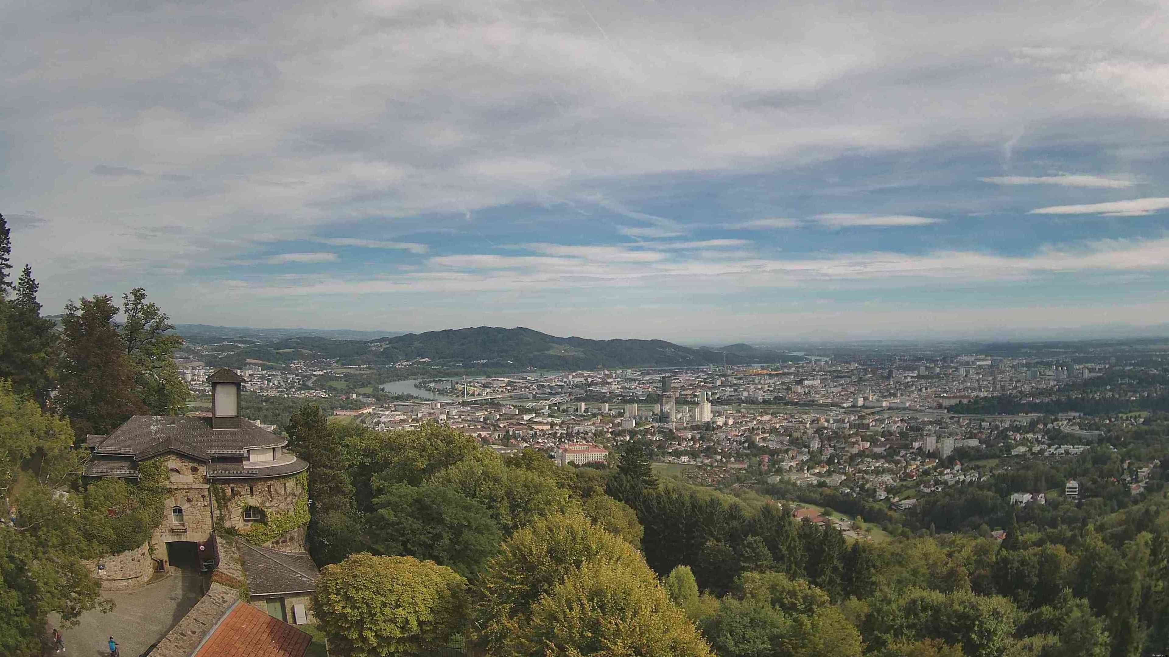 Archiv Foto Webcam Linz: Hauptplatz und Altstadt