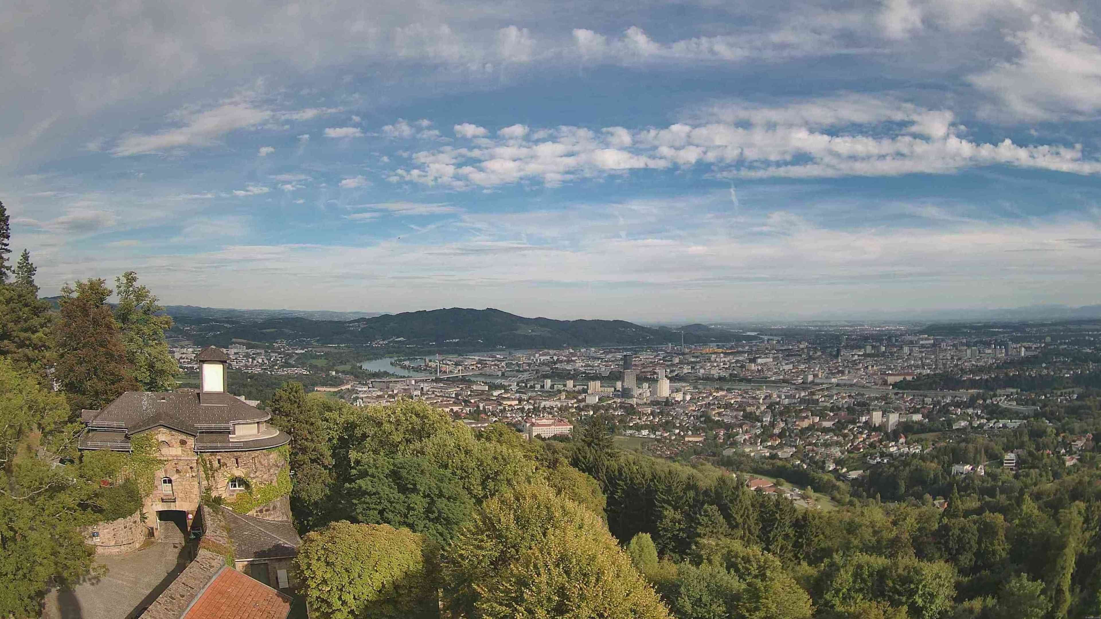 Archiv Foto Webcam Linz: Hauptplatz und Altstadt