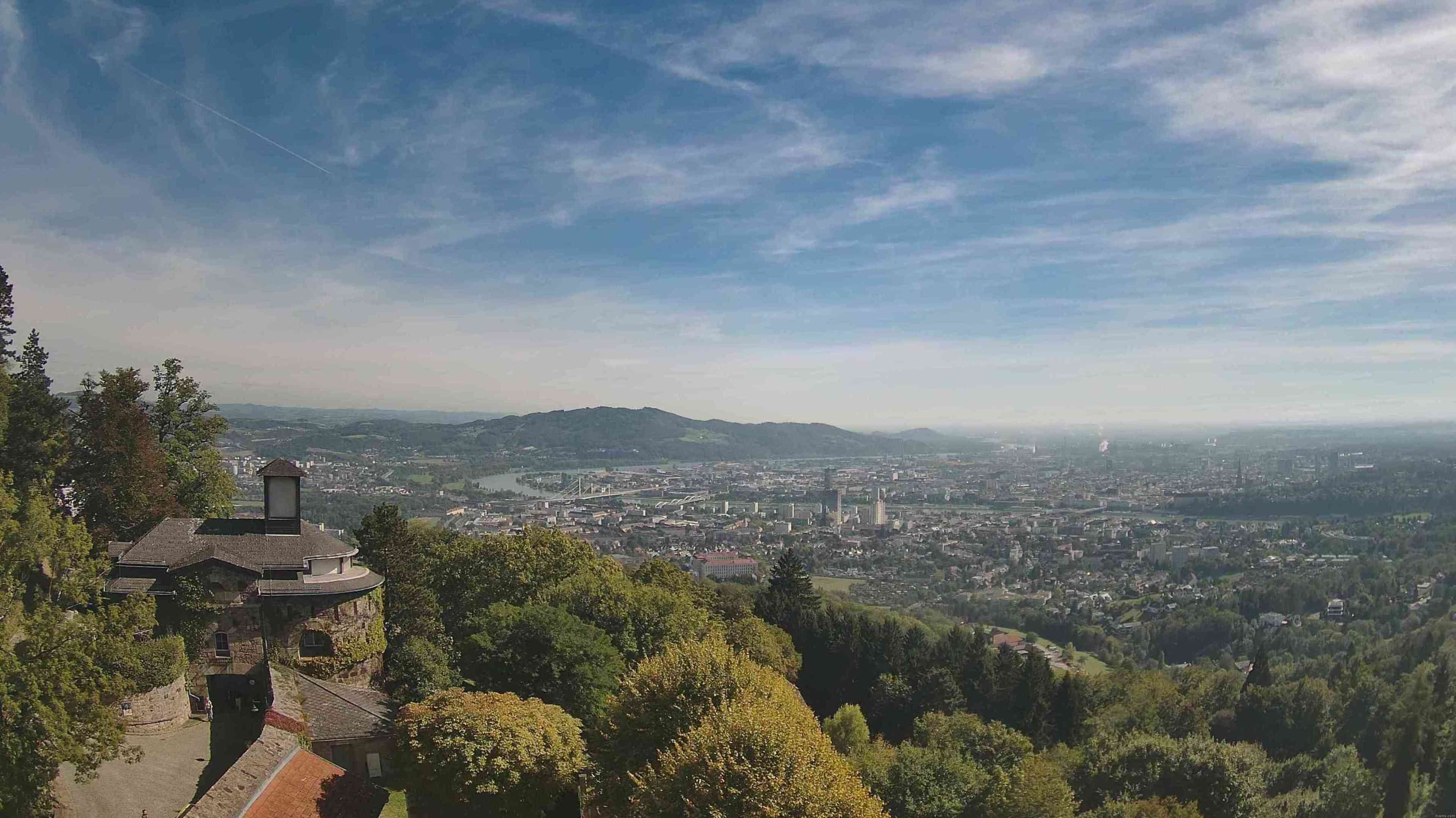 Archiv Foto Webcam Linz: Hauptplatz und Altstadt